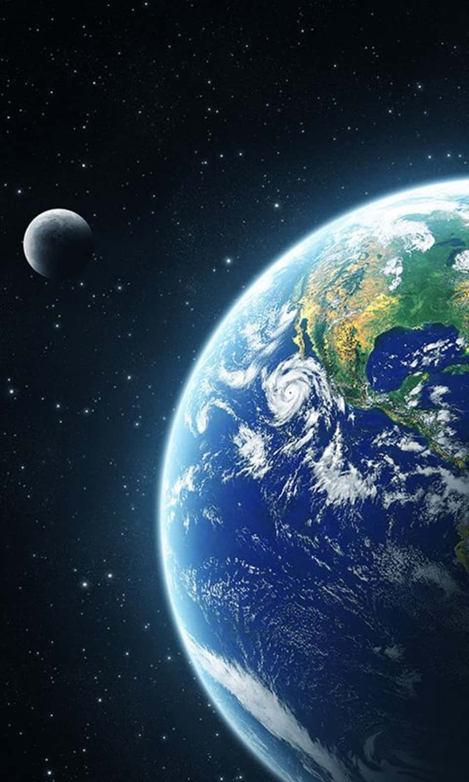 Download iPhone X Cool Earth Wallpaper