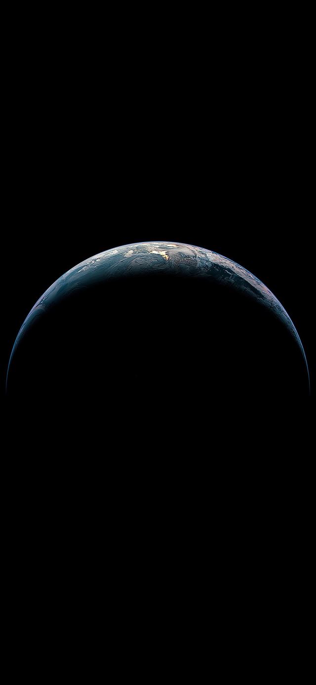 Earth from sky iPhone X Wallpaper Free