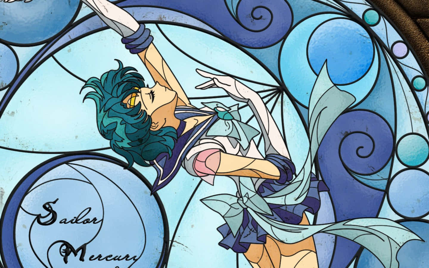 captivating Sailor Mercury Wallpaper