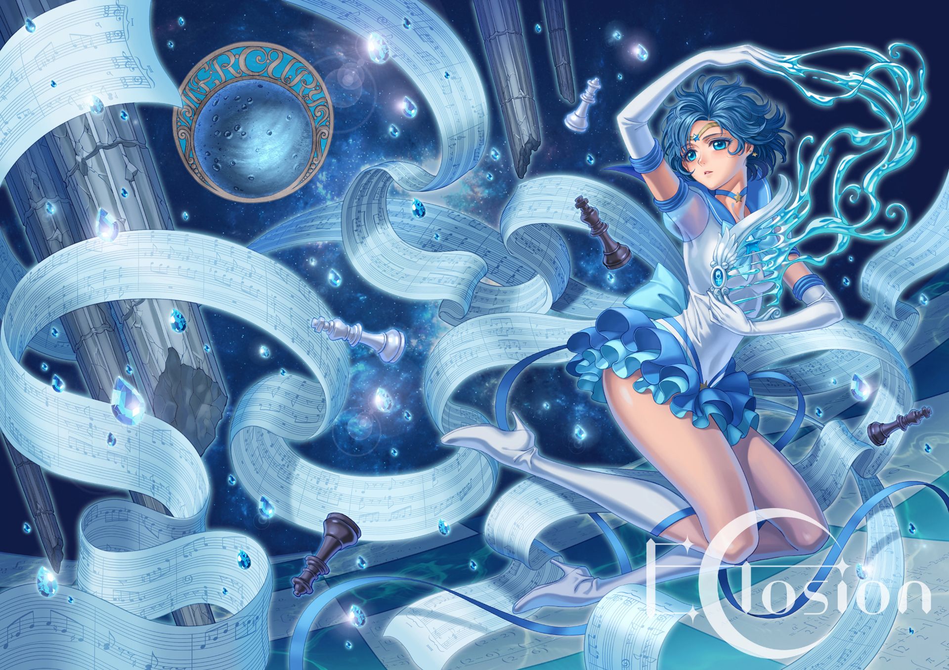 Download Sailor Mercury wallpaper