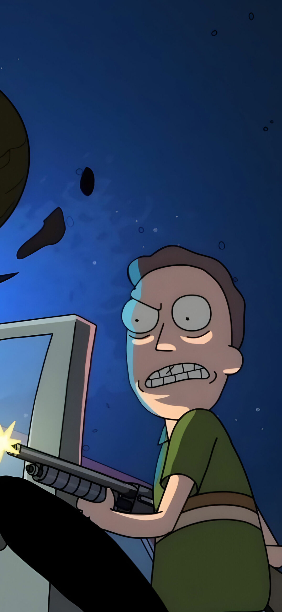 Rick and Morty Beast Jerry Smith