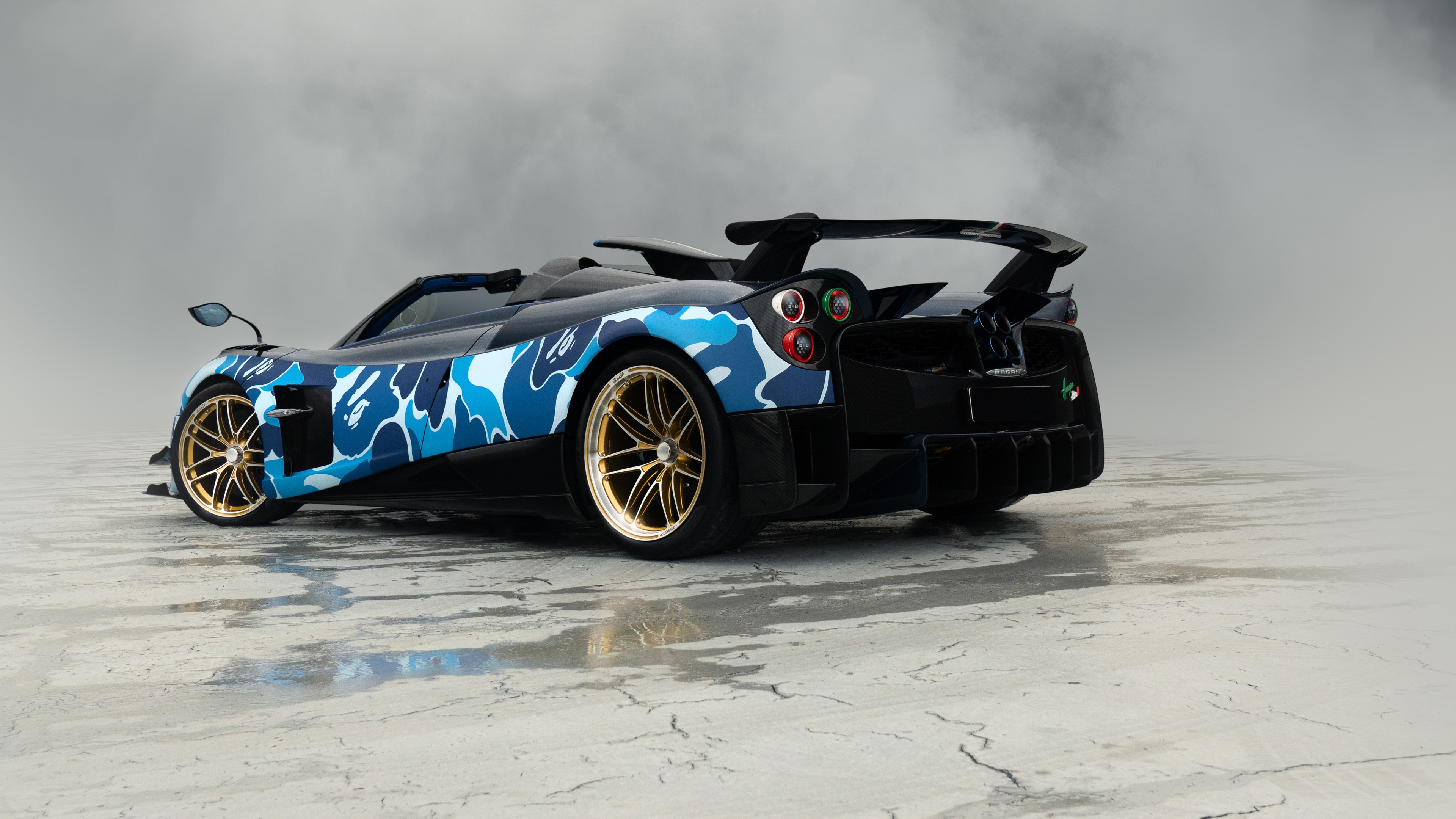 Pagani Huayra Roadster BC BAPE 4K