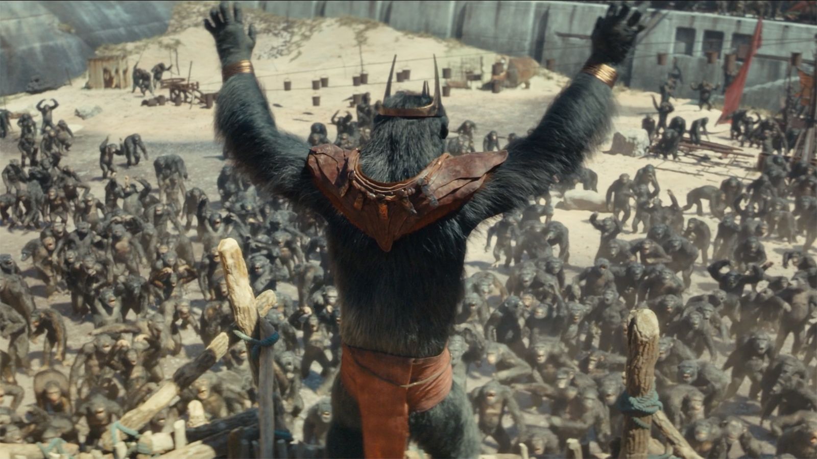 the Planet of the Apes' trailer