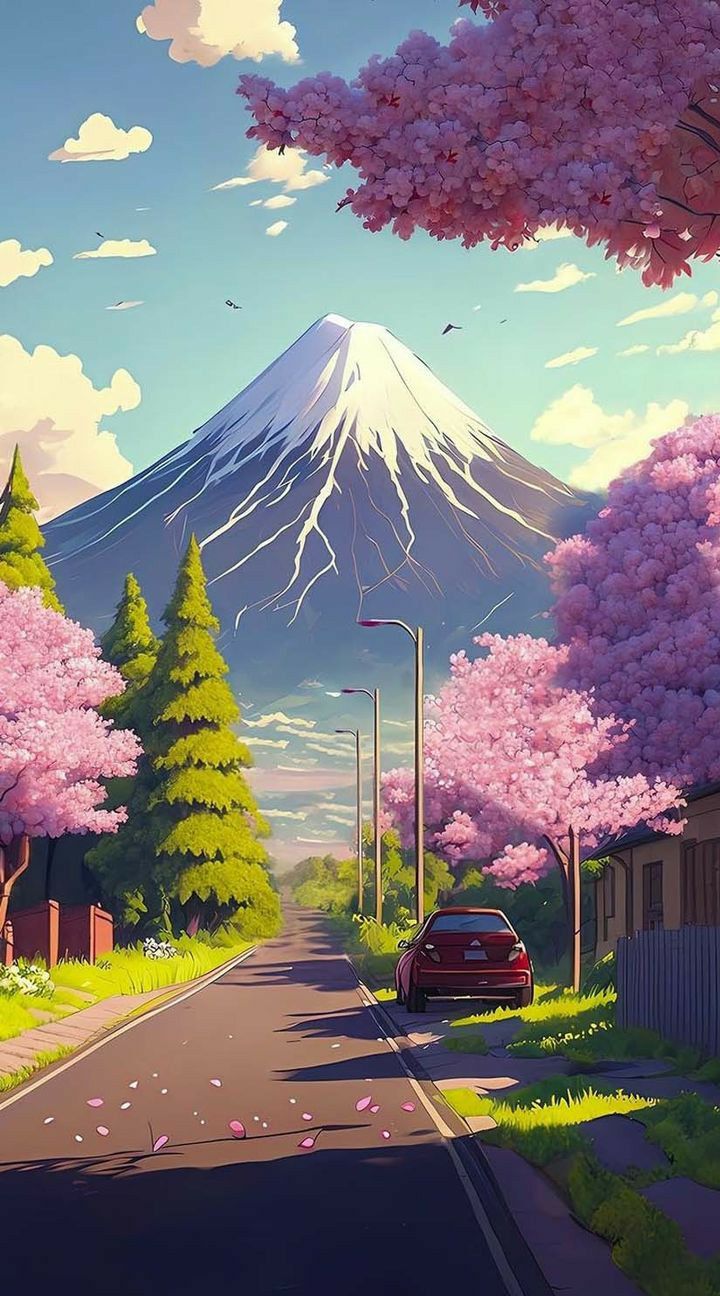 Scenery wallpaper, Anime scenery