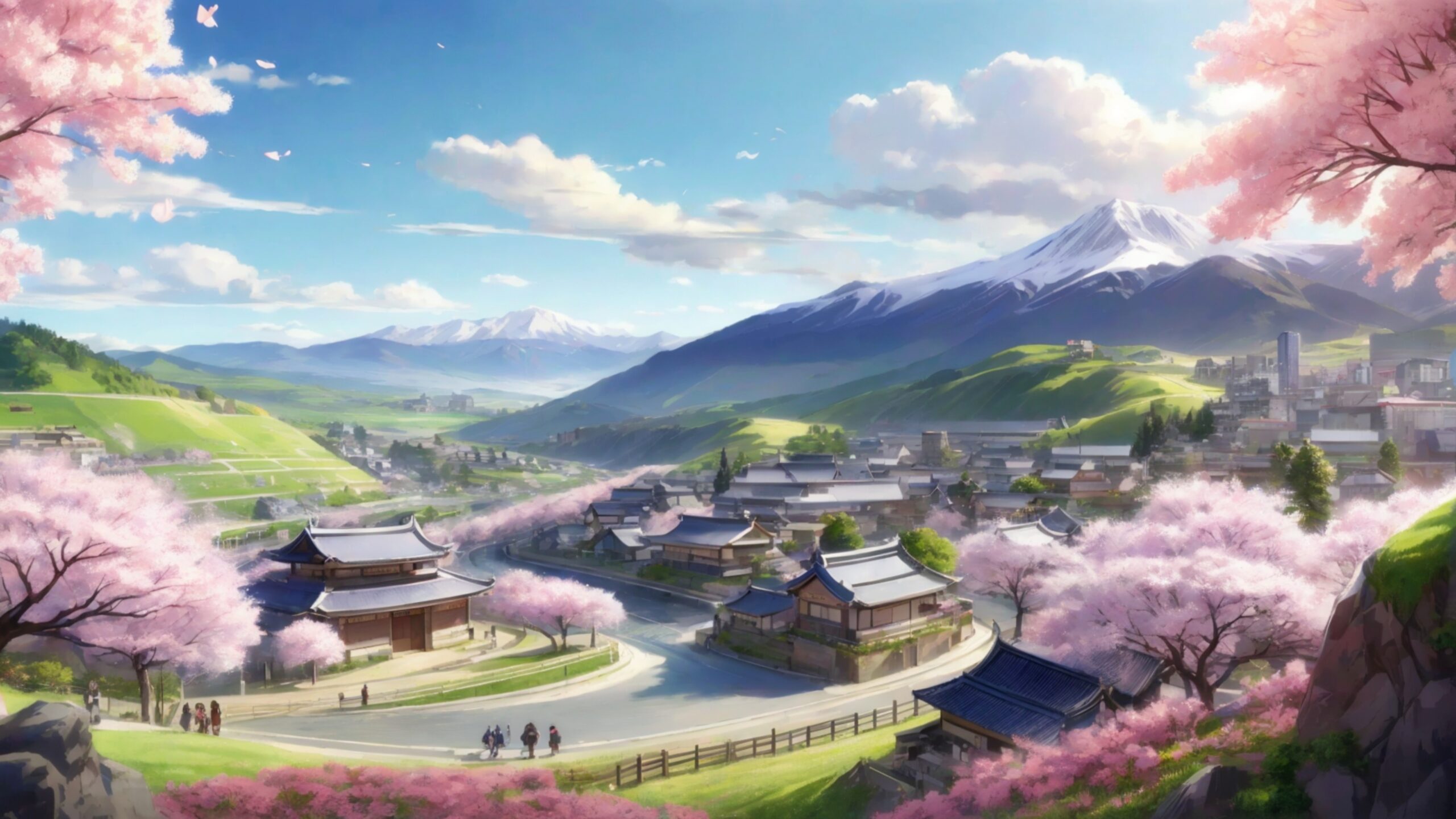 Best Anime Village Wallpaper [ HQ ]