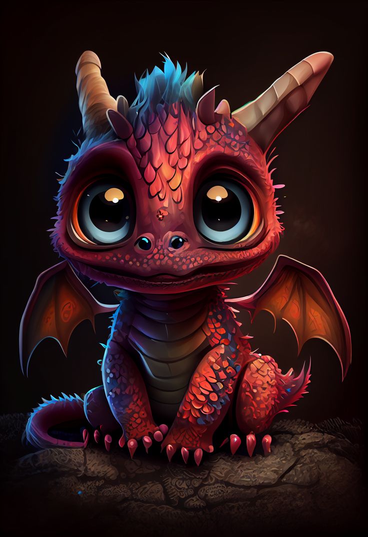 Dragon artwork, Fantasy creatures art