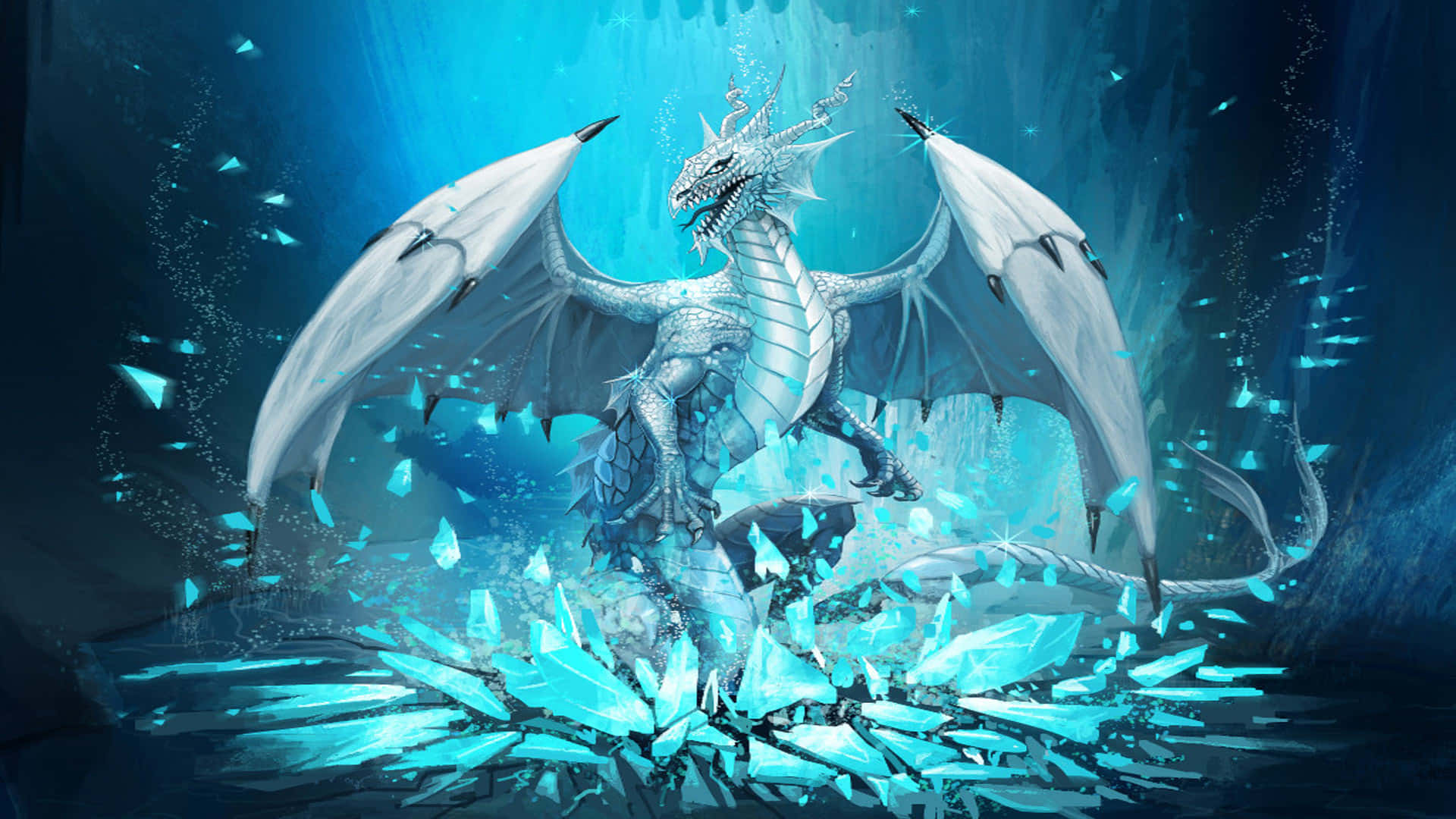 Download Cute Greyish White Baby Dragon