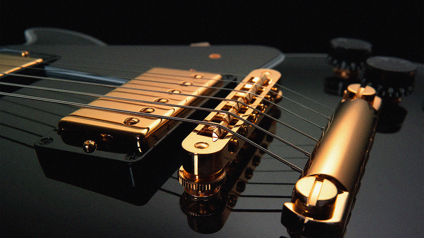 Guitar Electric Black Music Art