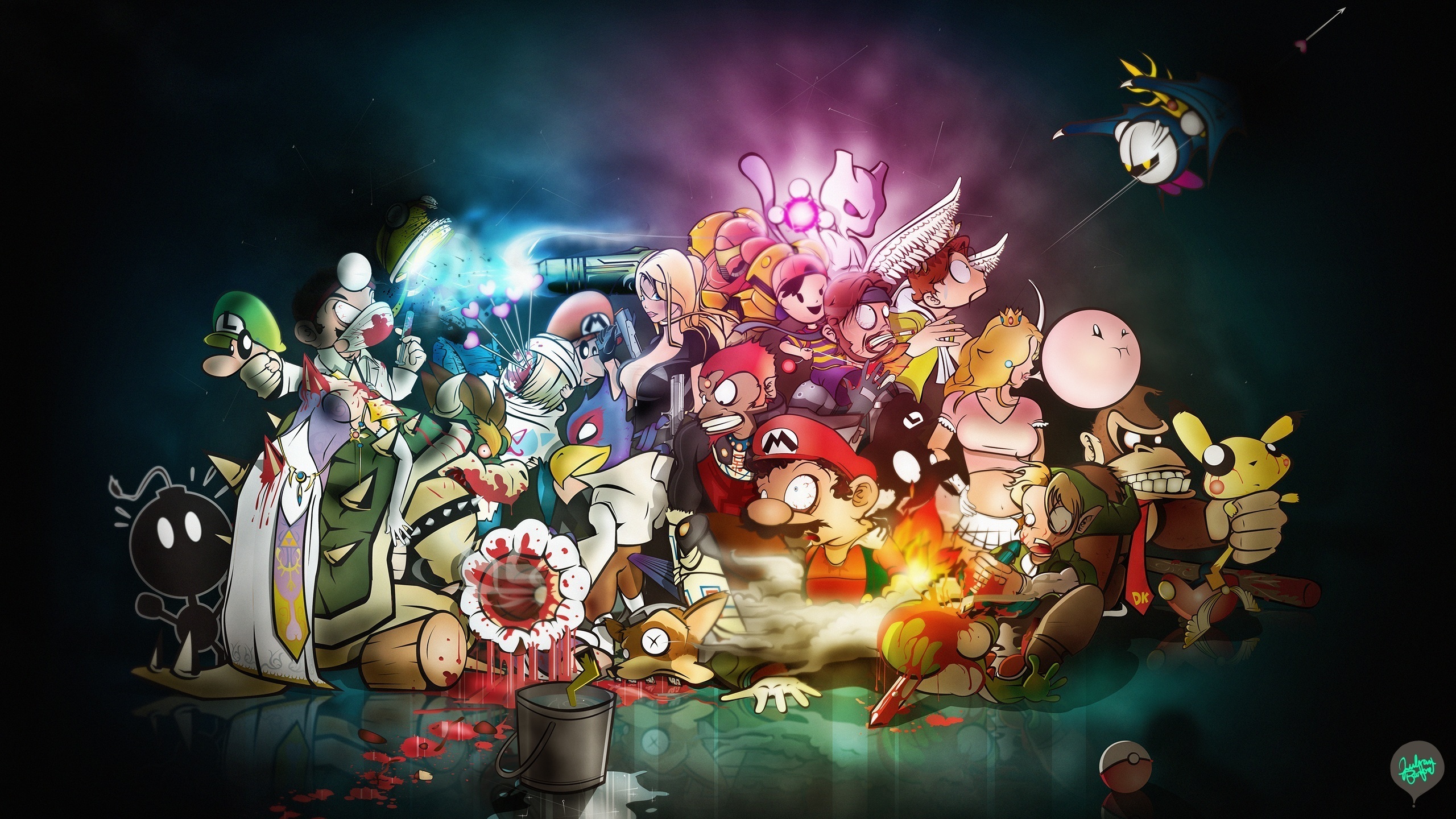 Video Game Super Smash Bros. HD Wallpaper