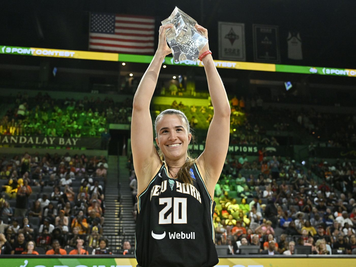 Sabrina Ionescu With Best 3 Point