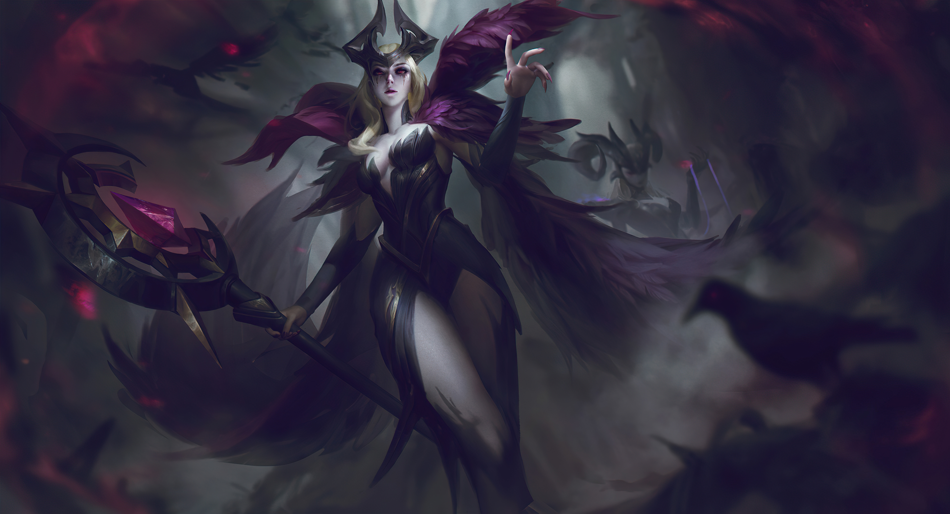 Lol Demon Girl 4k Wallpaper, HD Games