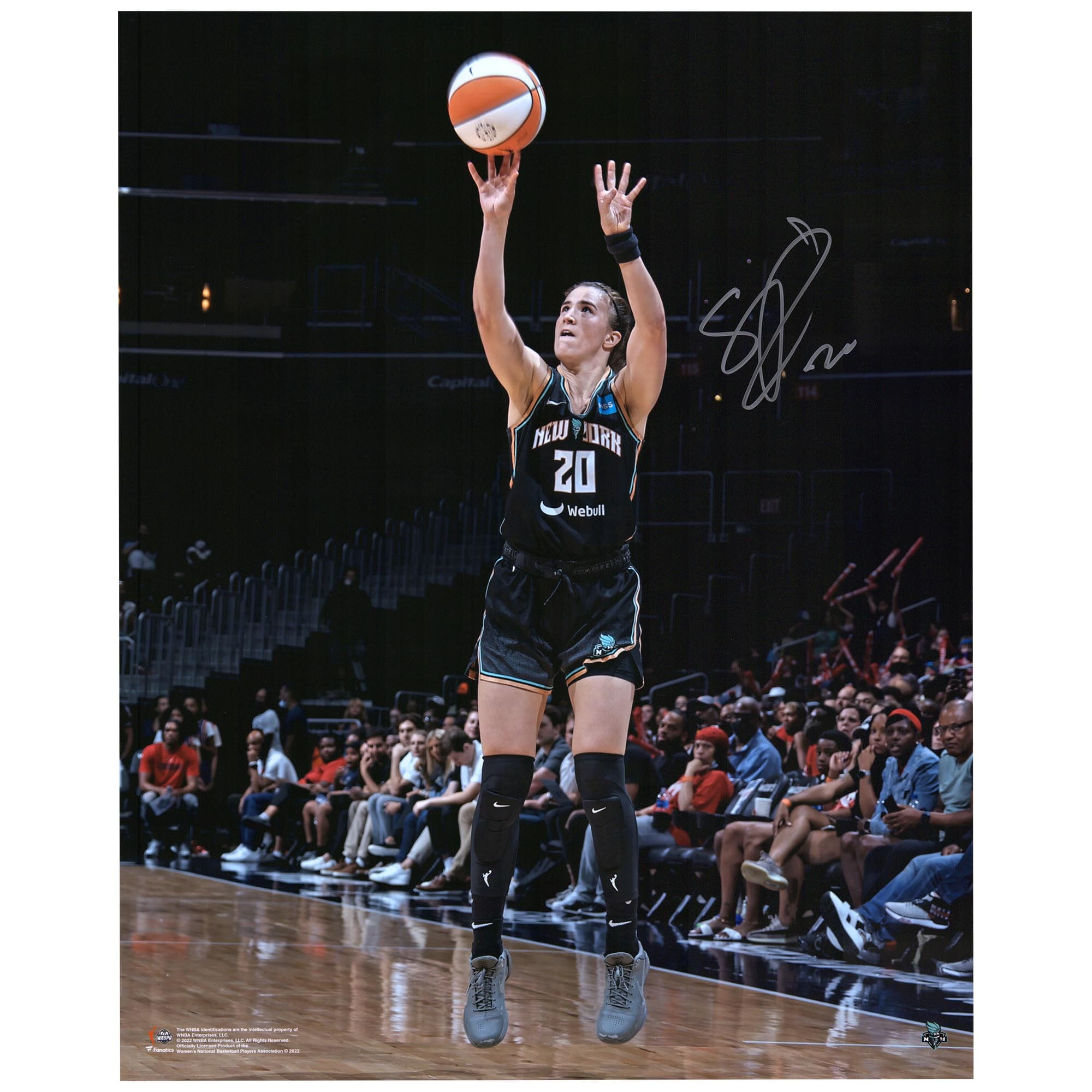 Autographed New York Liberty Sabrina