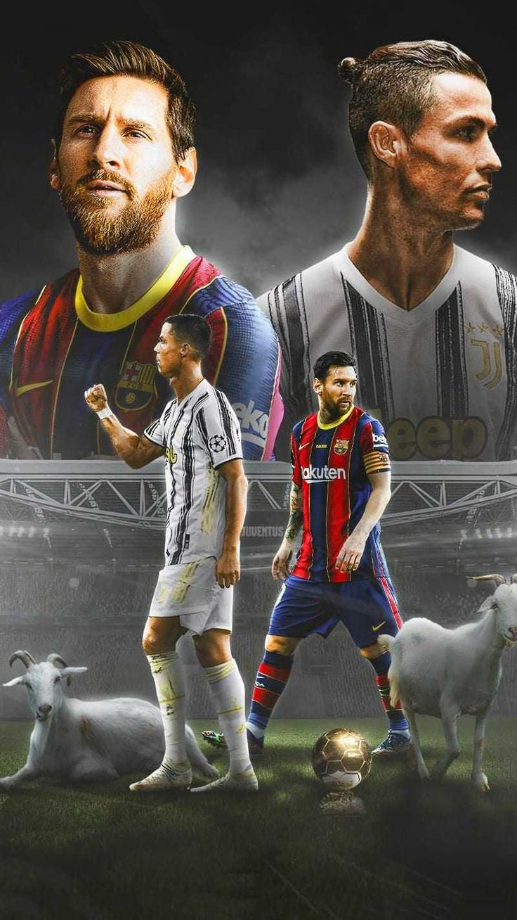 Messi and Ronaldo Wallpaper Discover