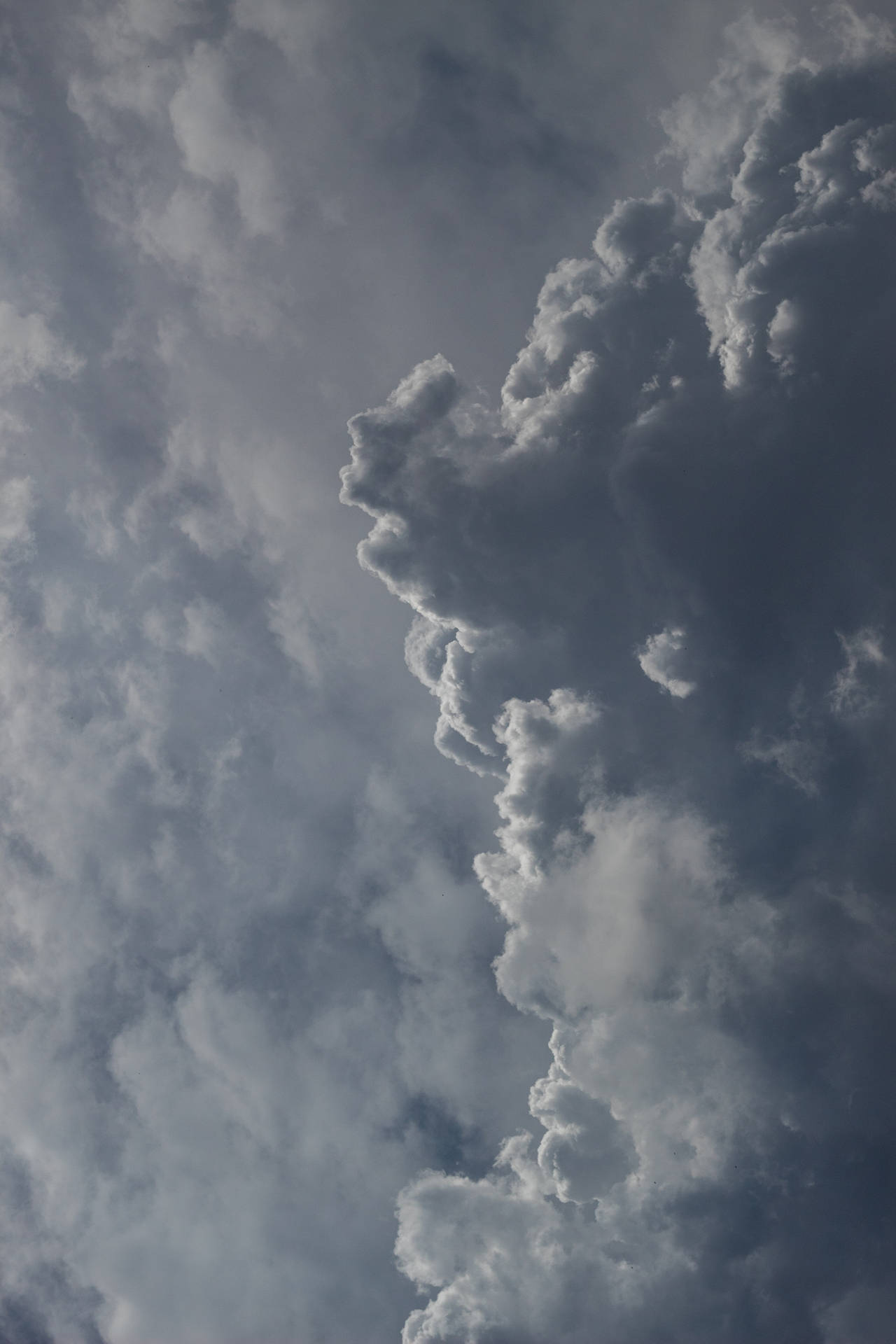 Download Gray Cloud iPhone Wallpaper