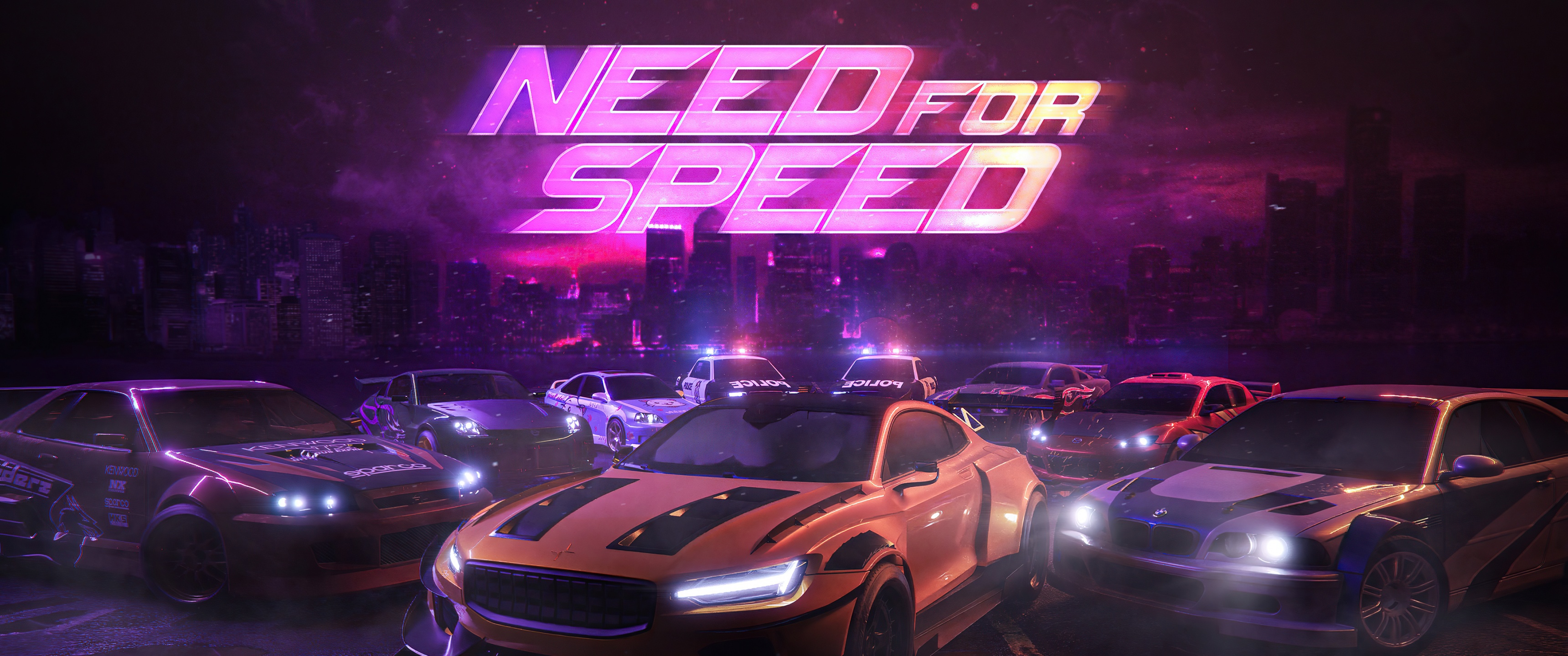 Need for Speed Wallpaper 4K, Police