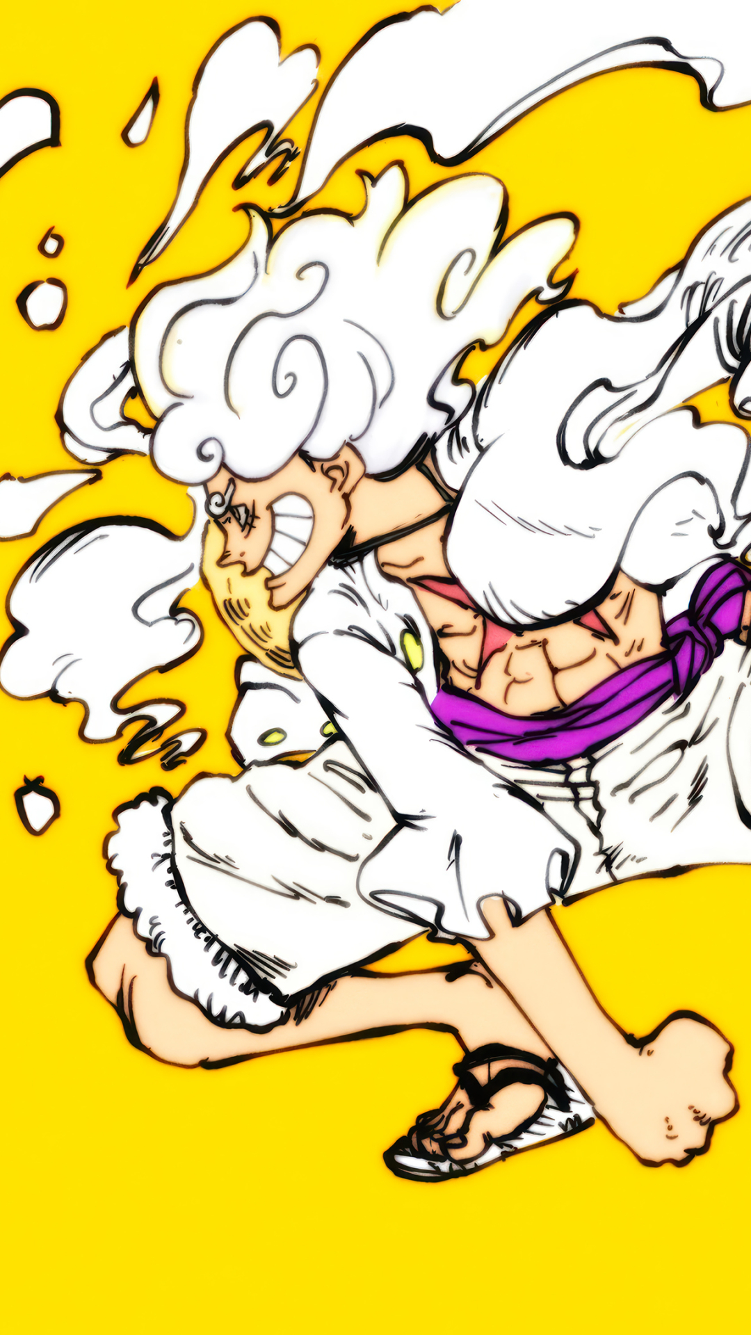 Gear 5 (One Piece) Phone Wallpaper