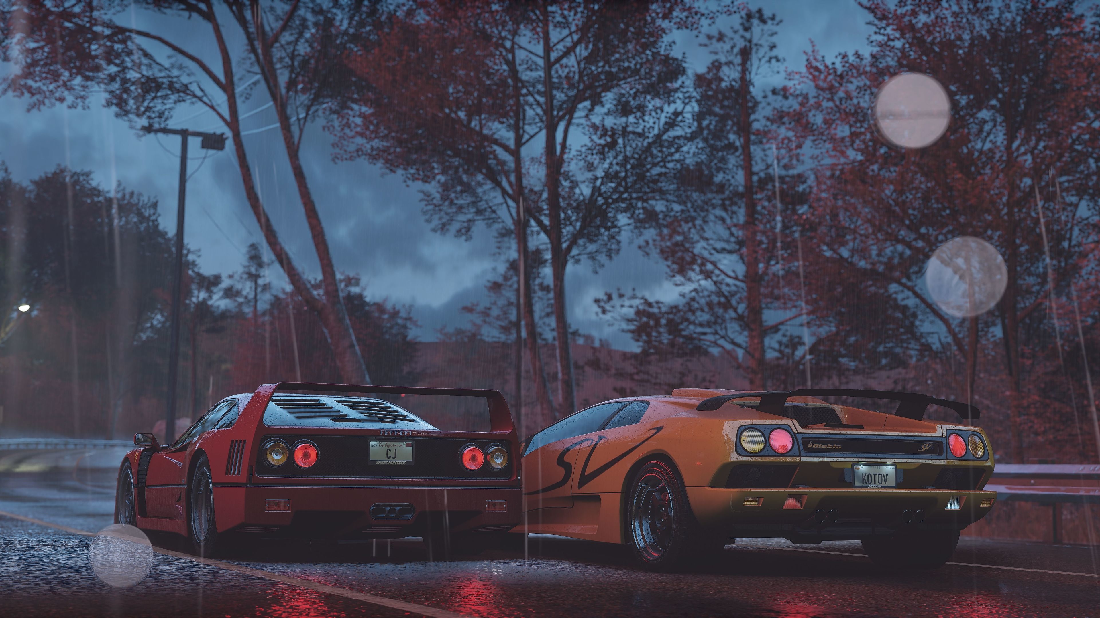 NFS Cars 4K Wallpaper