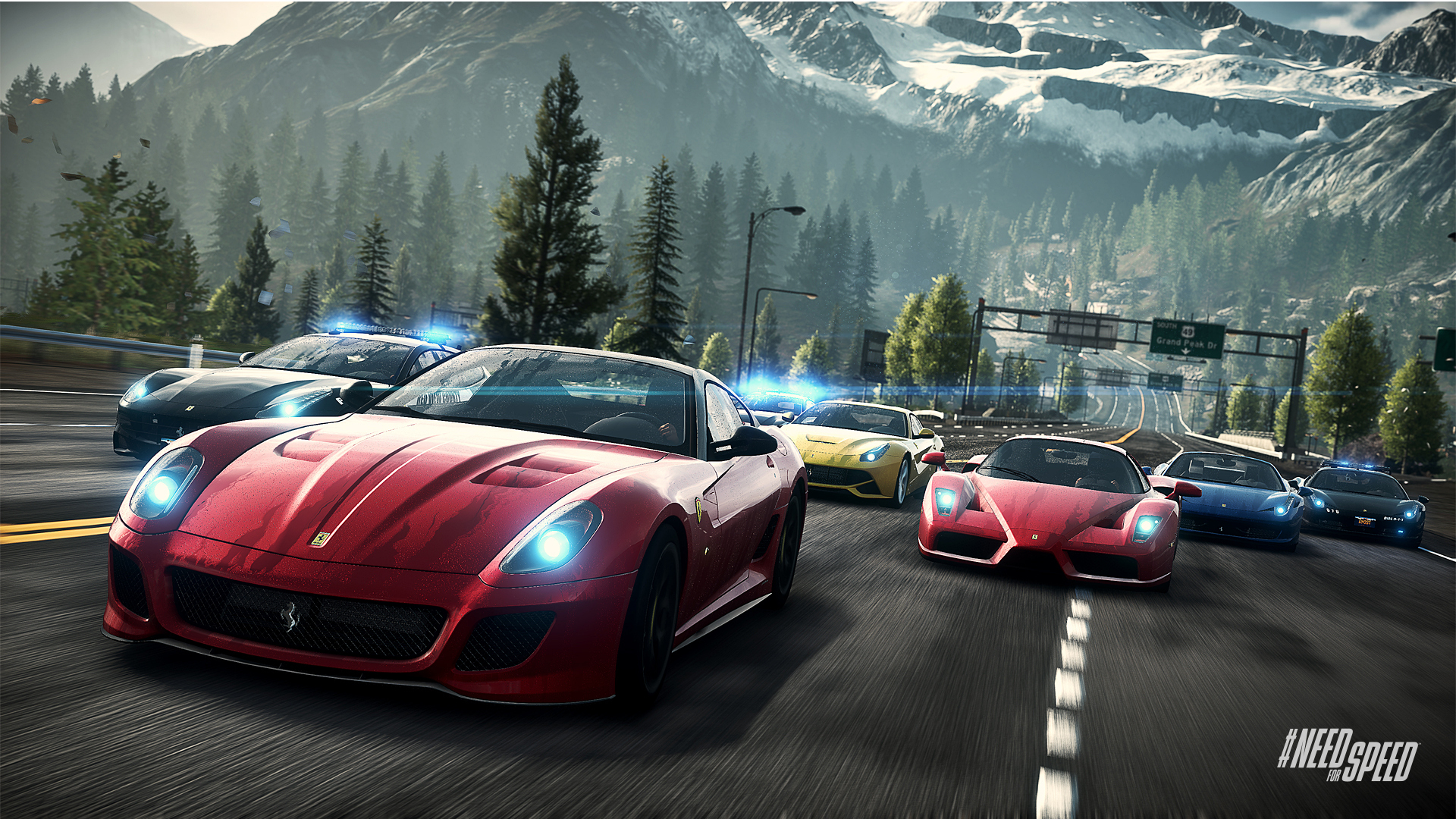 Speed 3D Graphics Roads Games
