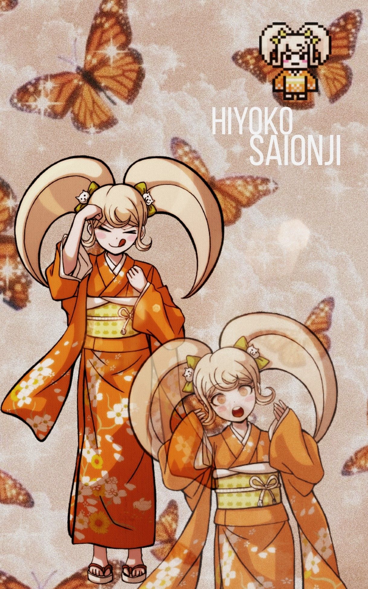 phone wallpaper Danganronpa. Милые