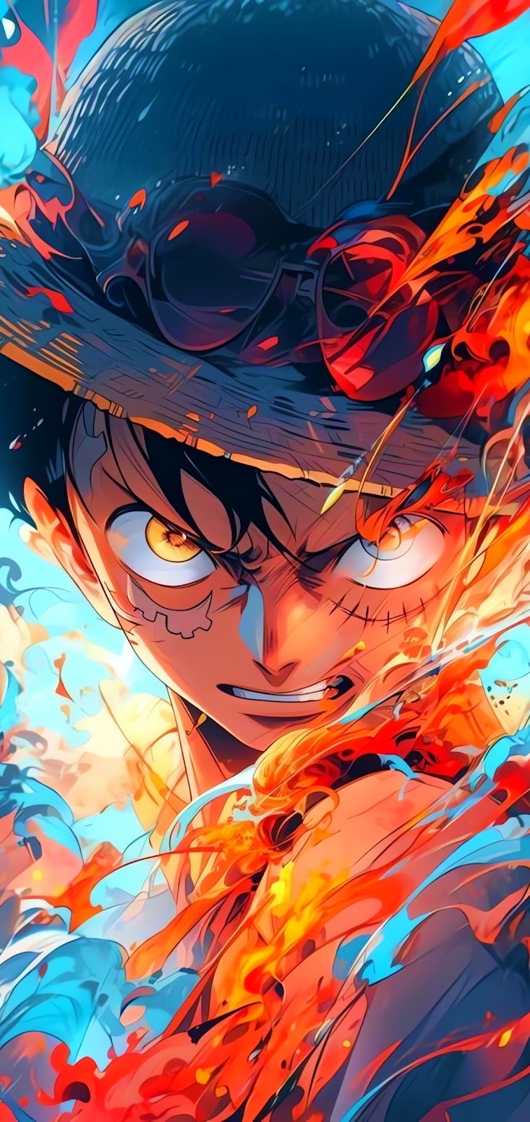 AI Luffy 4k IPhone Wallpapers - Wallpaper Cave