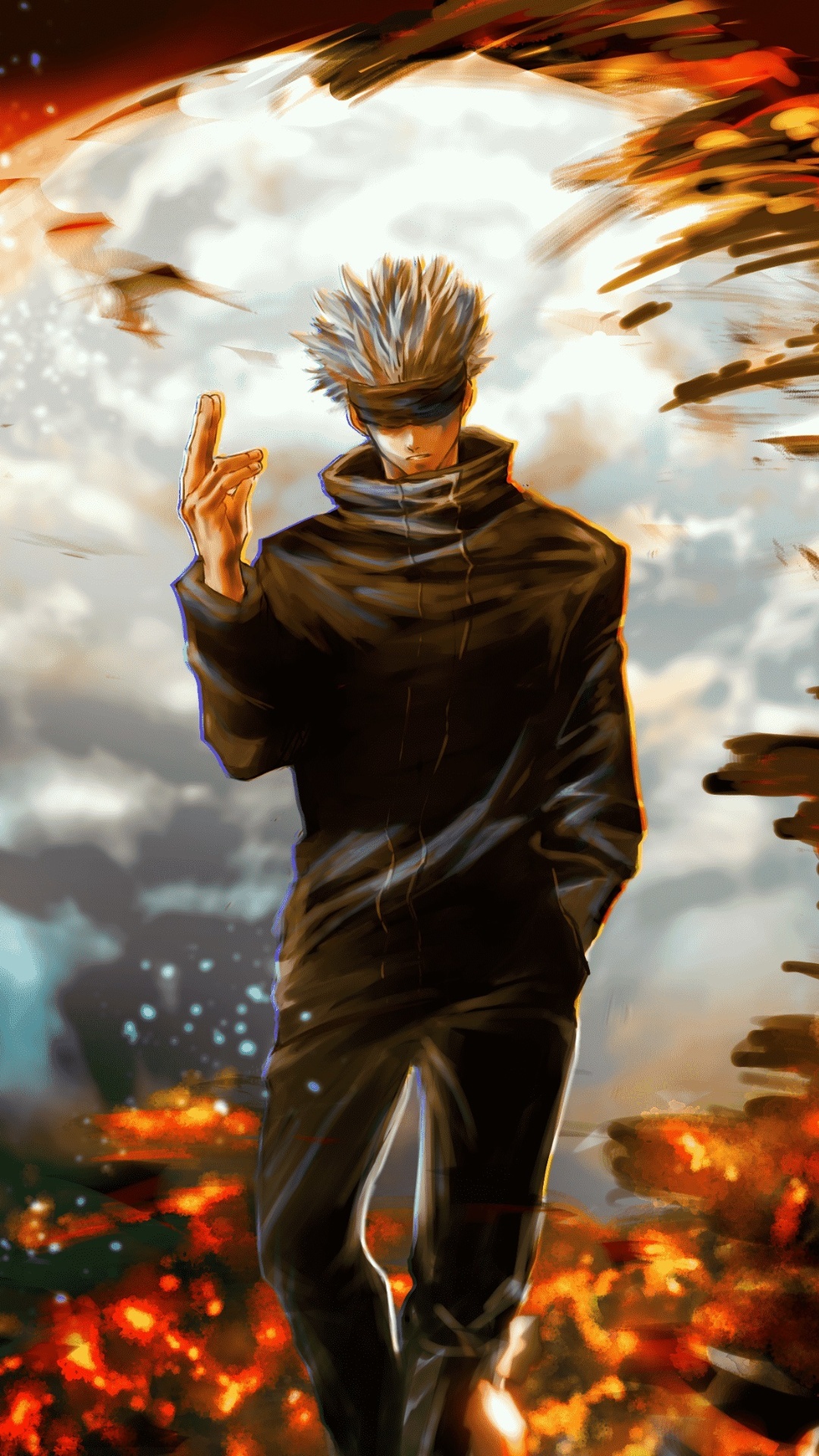 Satoru Gojo iphone Wallpaper