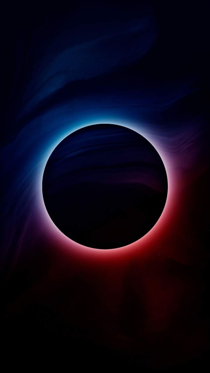 The Black Hole iPhone Wallpaper