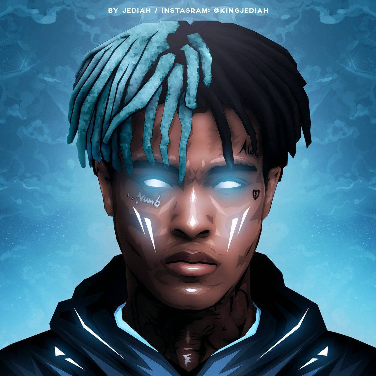 Download free Xxxtentacion Anime Blue