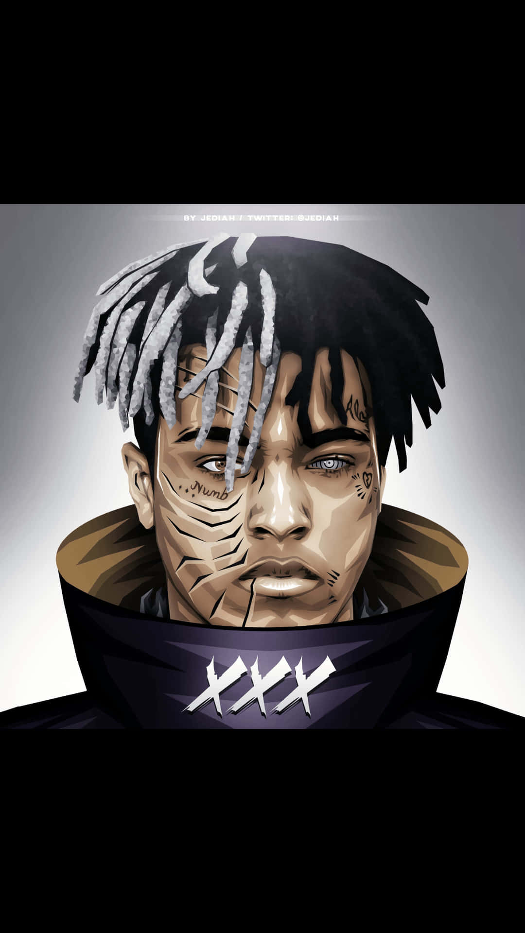 Xxxtentacion PFP Scars Wallpaper