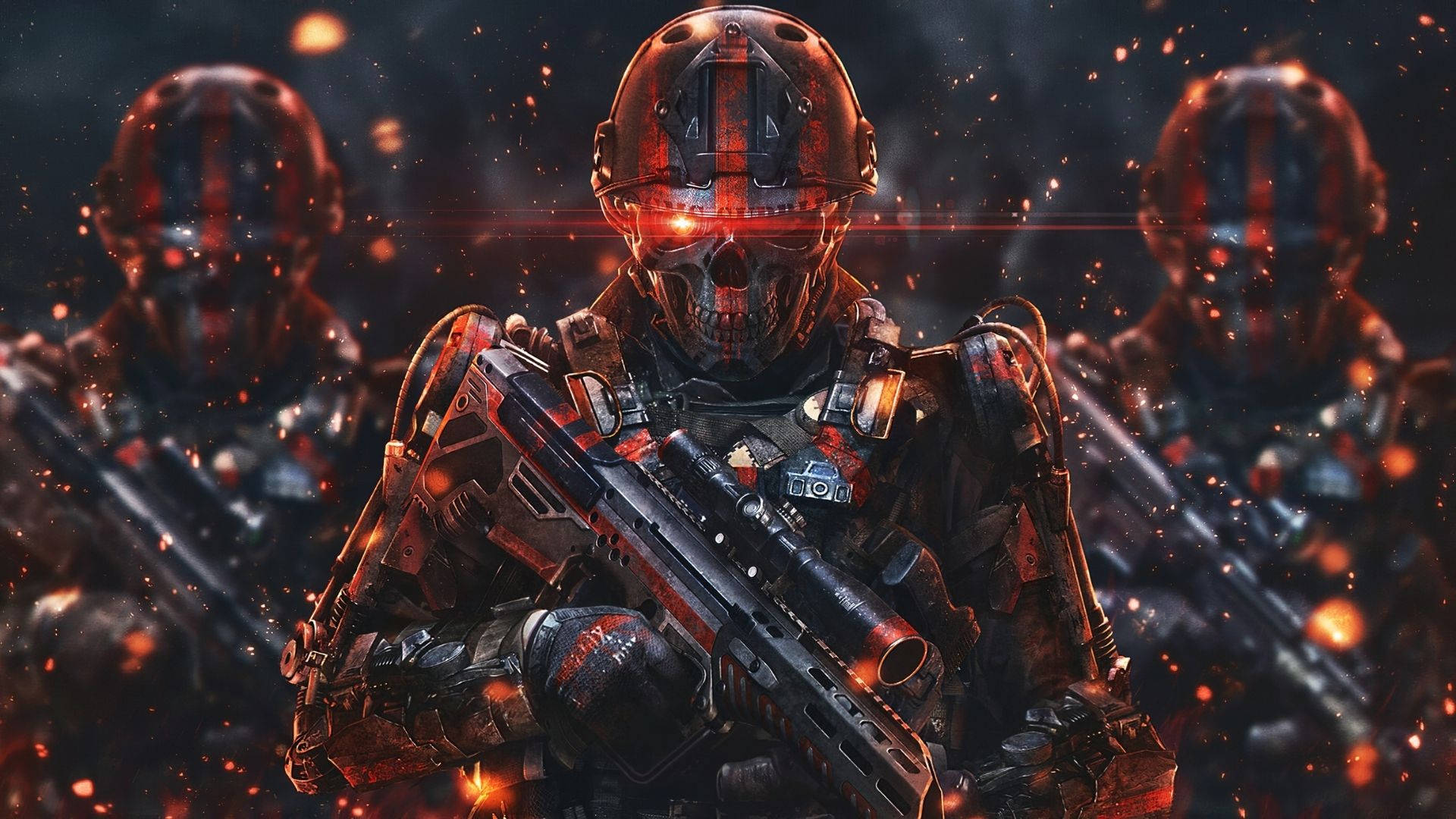Download Skeleton Armies Wallpaper