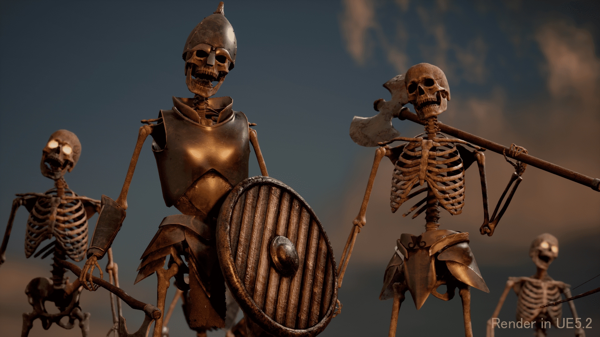Skeleton army modular pack