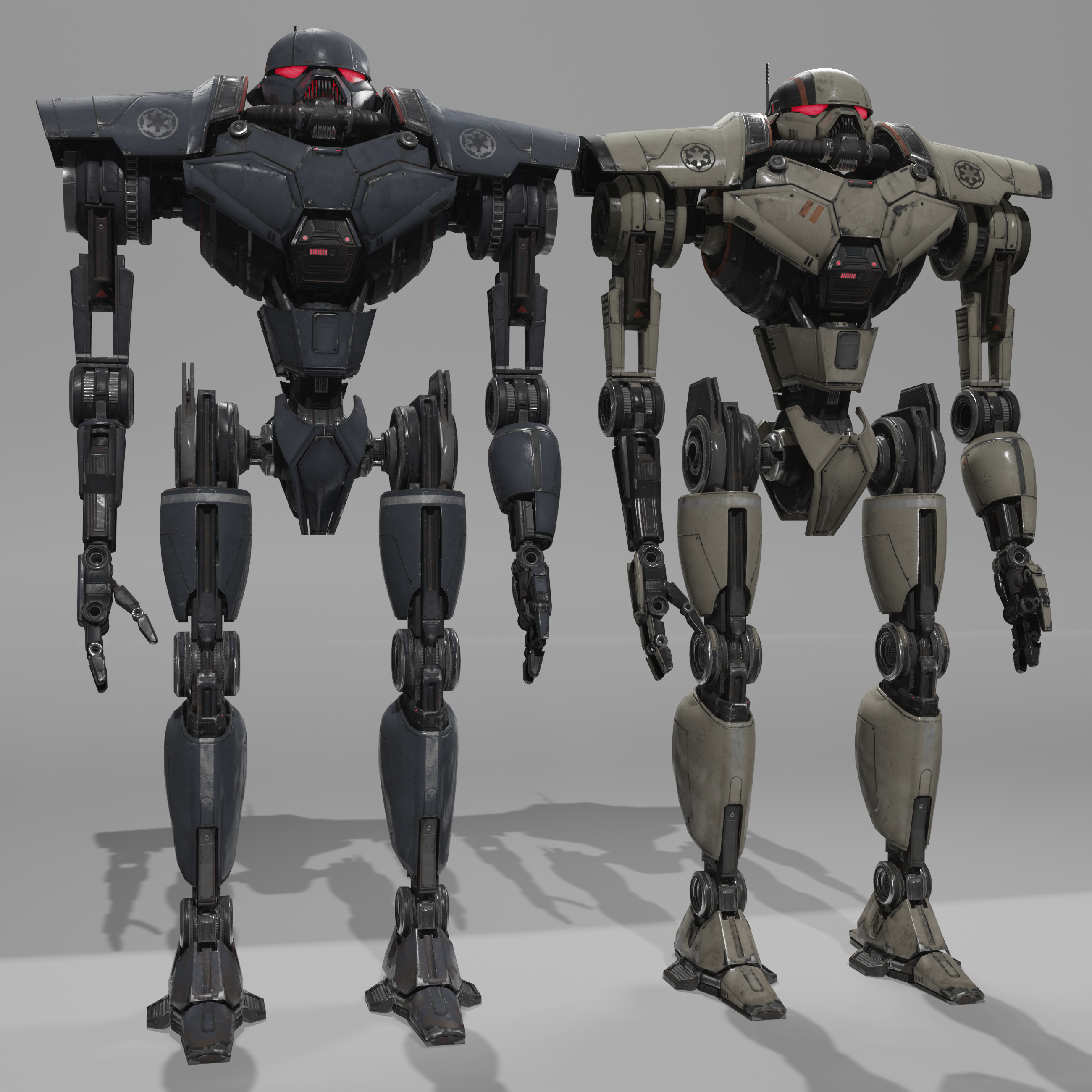 Sentry Droids .blend Star Wars Jedi