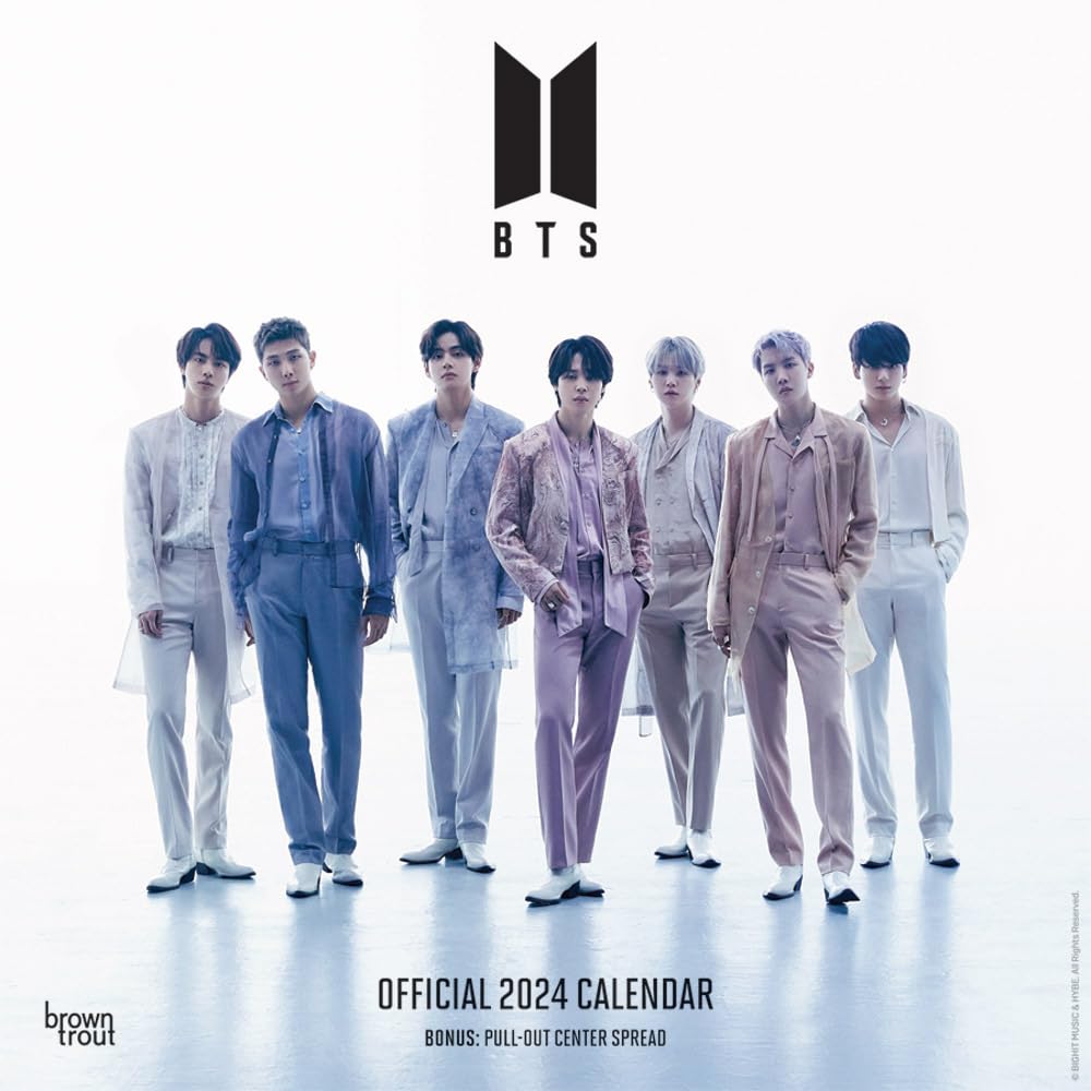 BTS 12 x 24 Inch Monthly Square