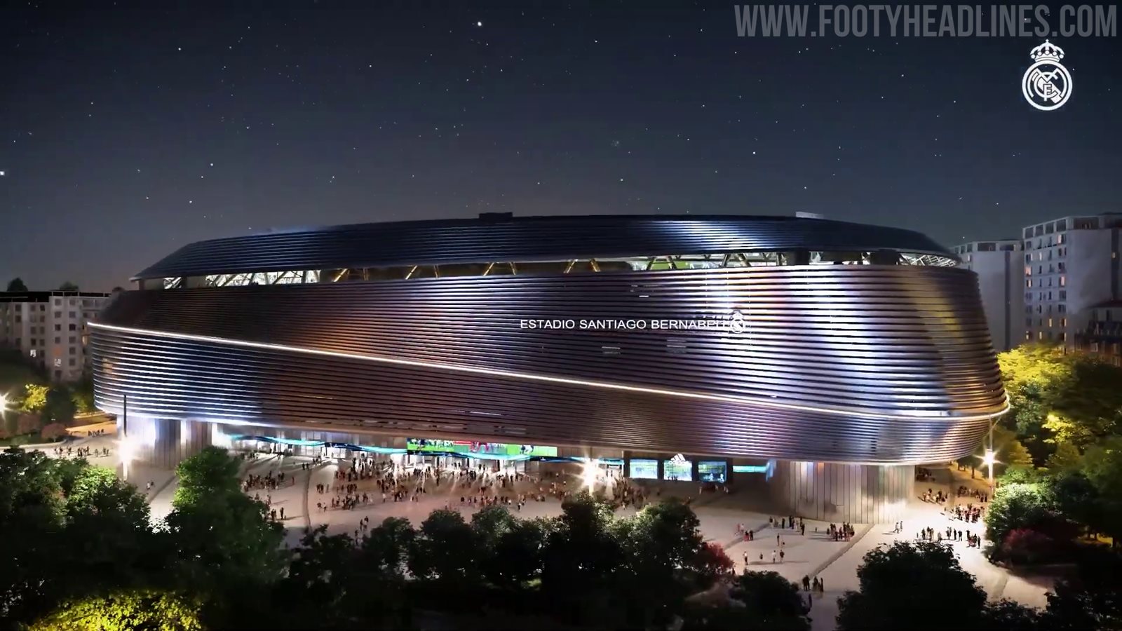 New Santiago Bernabéu to Feature Pitch