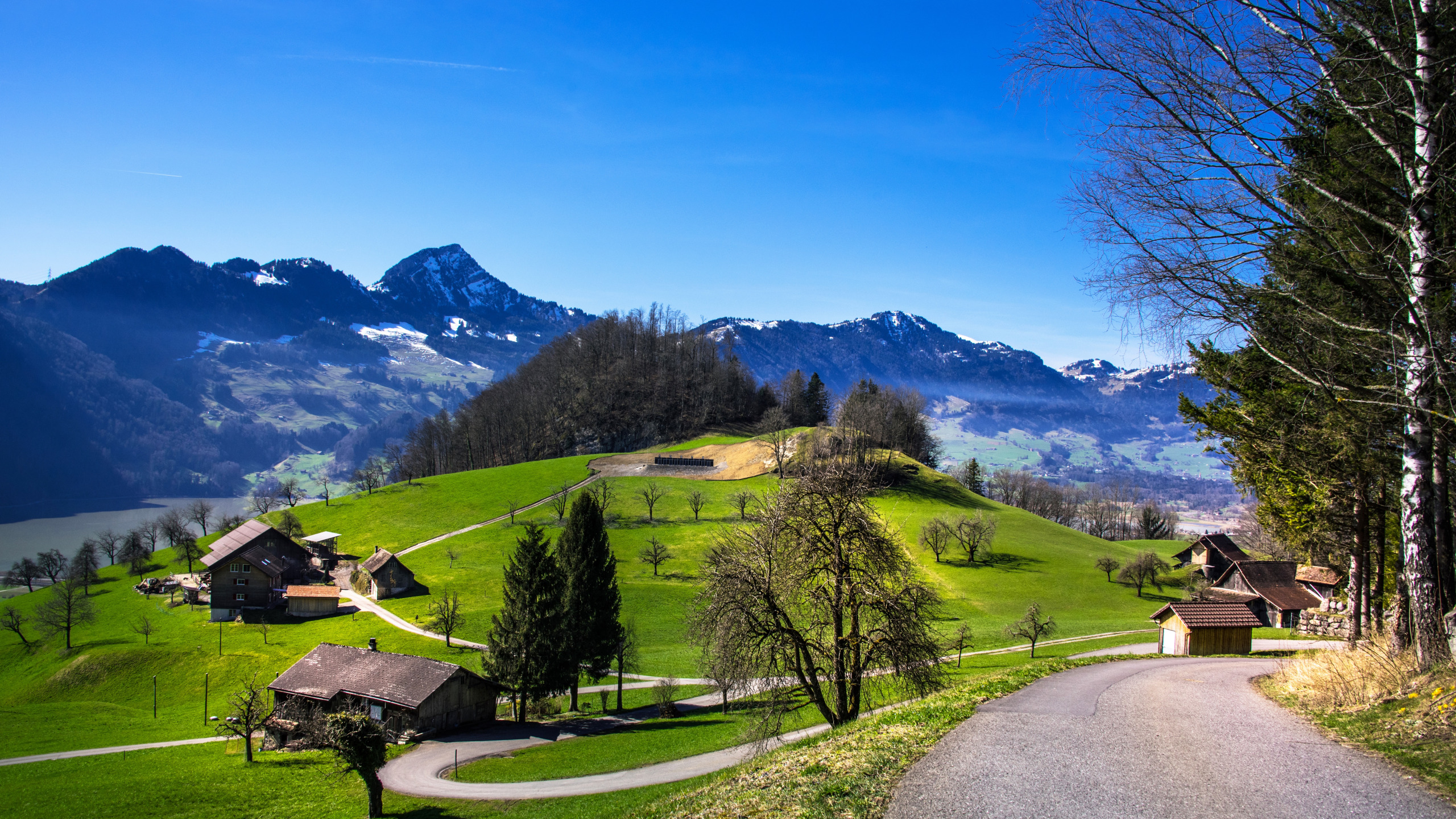 section landscapes in resolution 2560x1440