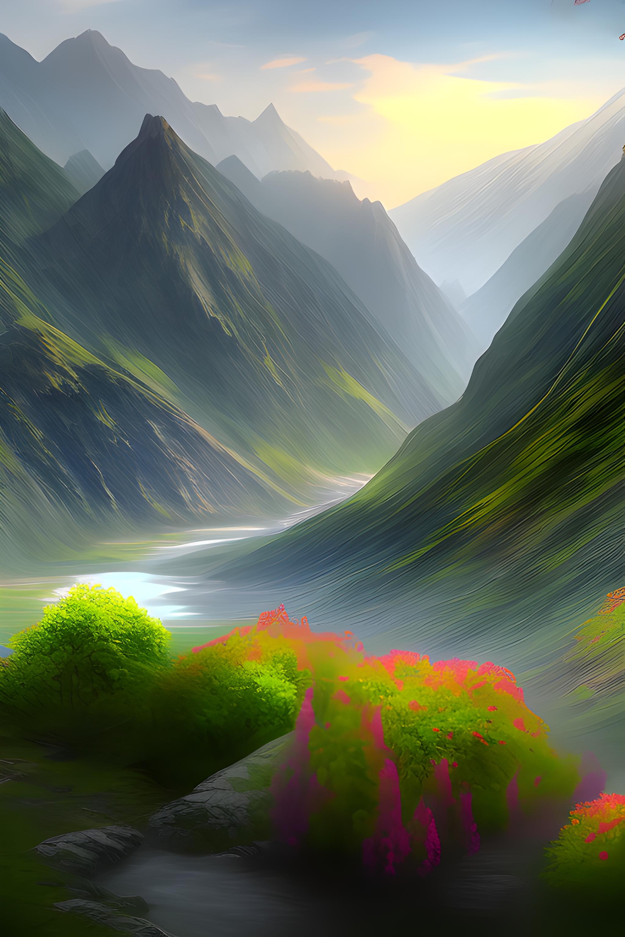 Beutiful Morning Himachal Pradesh