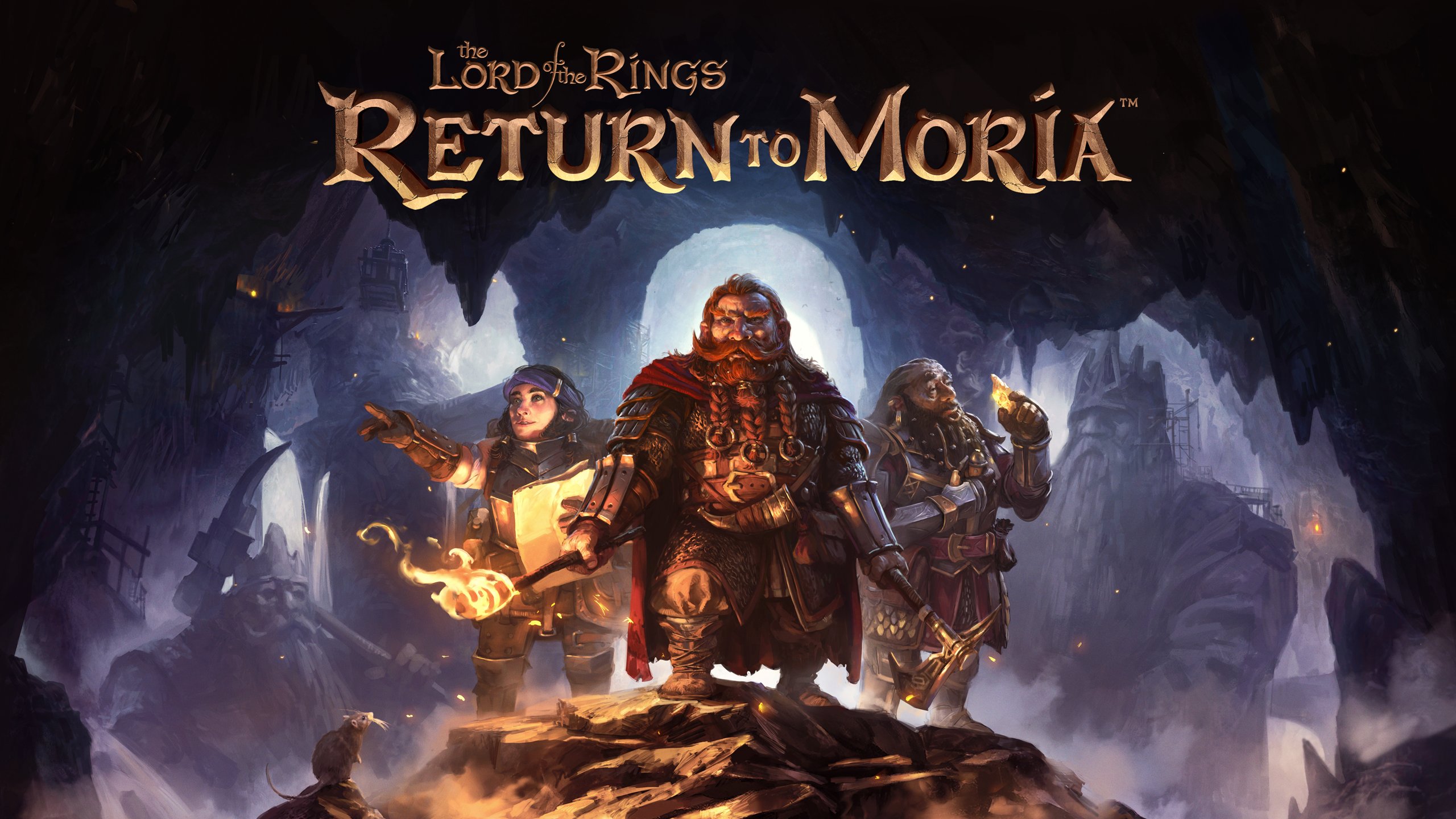 Return to Moria Key Art Wallpaper