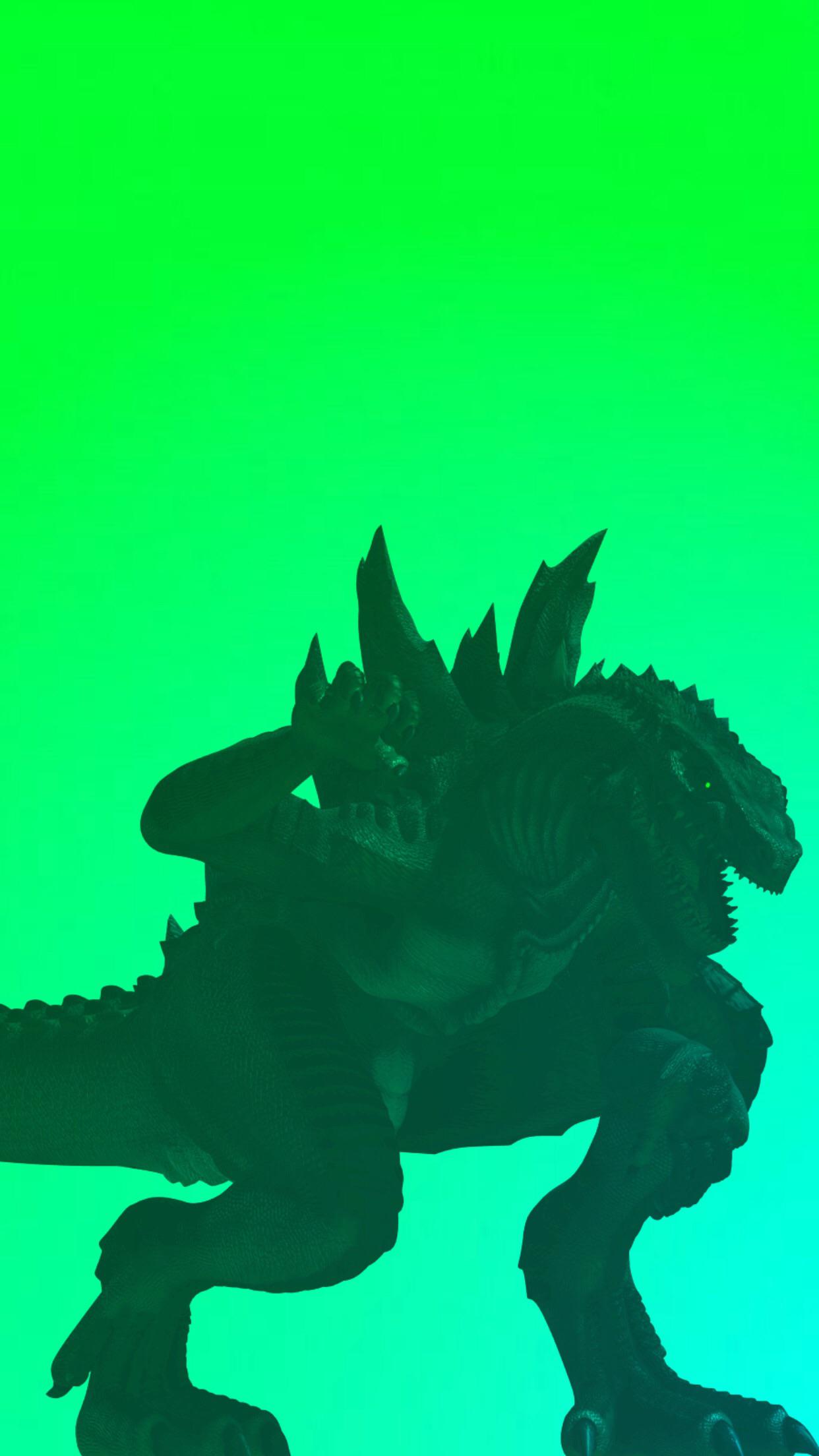 I Made Godzilla IOS 16 Wallpaper!, r