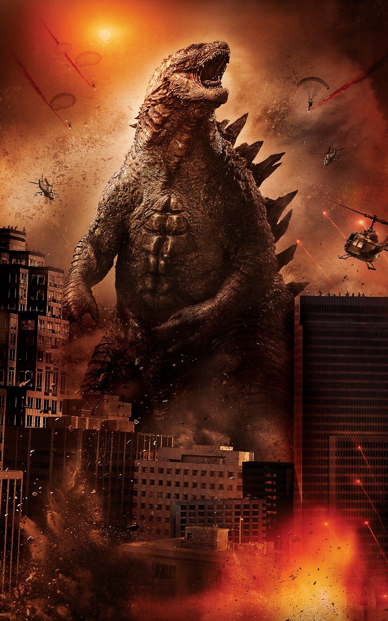 Godzilla wallpaper, Godzilla 2014, Godzilla