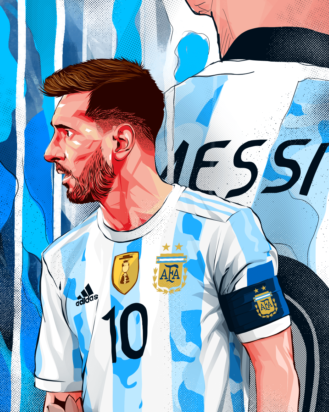 LIONEL MESSI ARTWORK