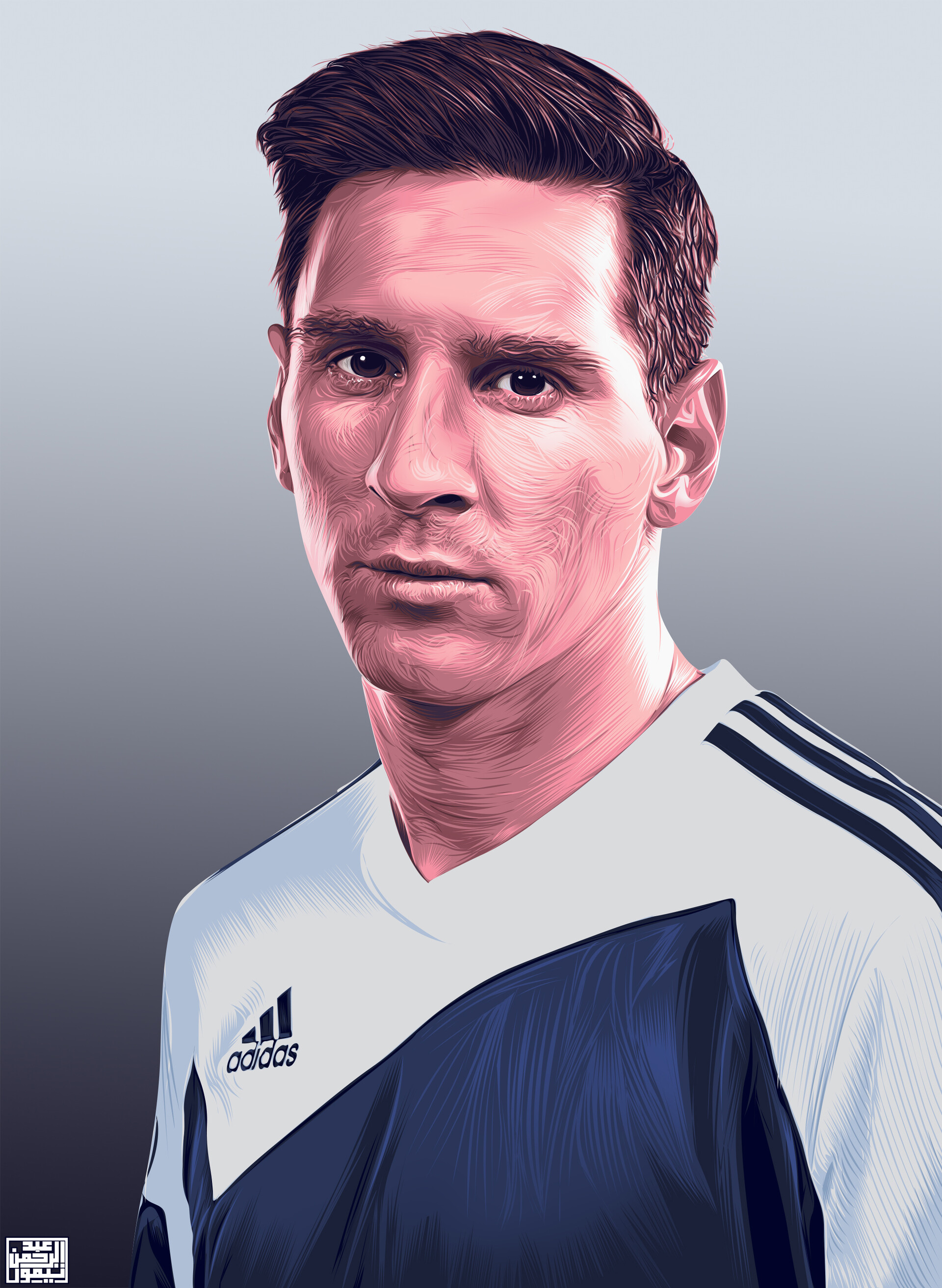 Messi Drawing