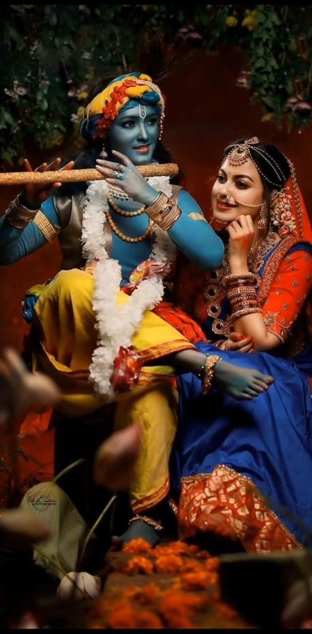 Radha krishna 4k wallpaper