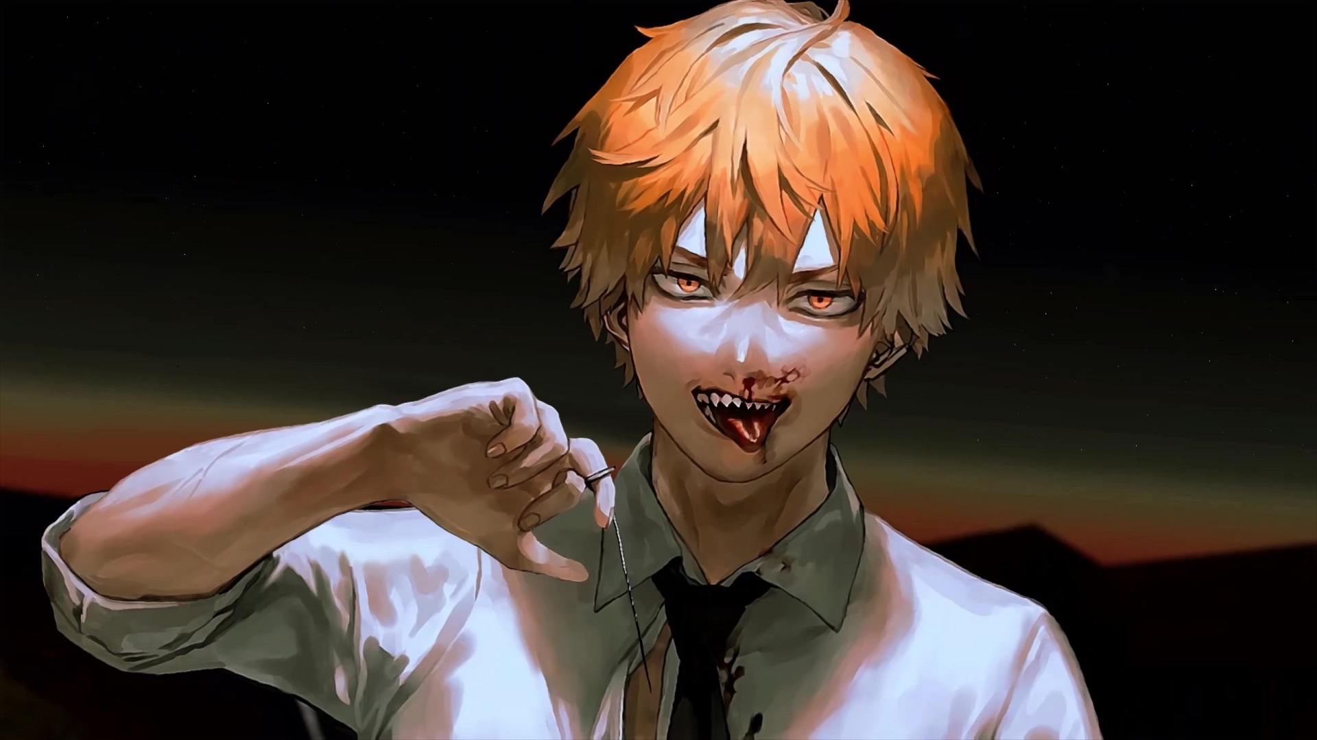 Denji Transformation Chainsaw Man Live