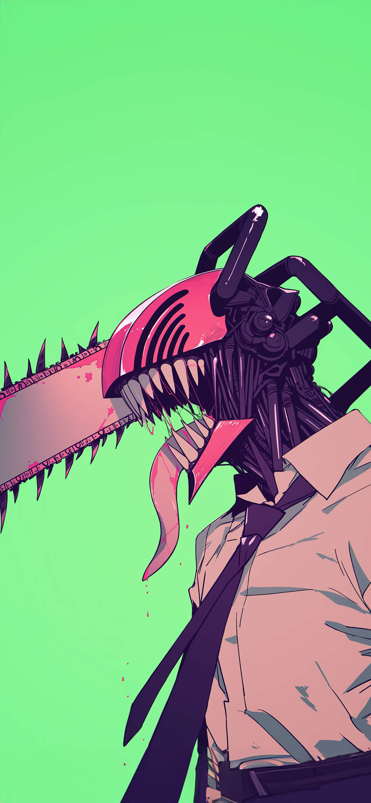 Denji Demon Form Wallpaper