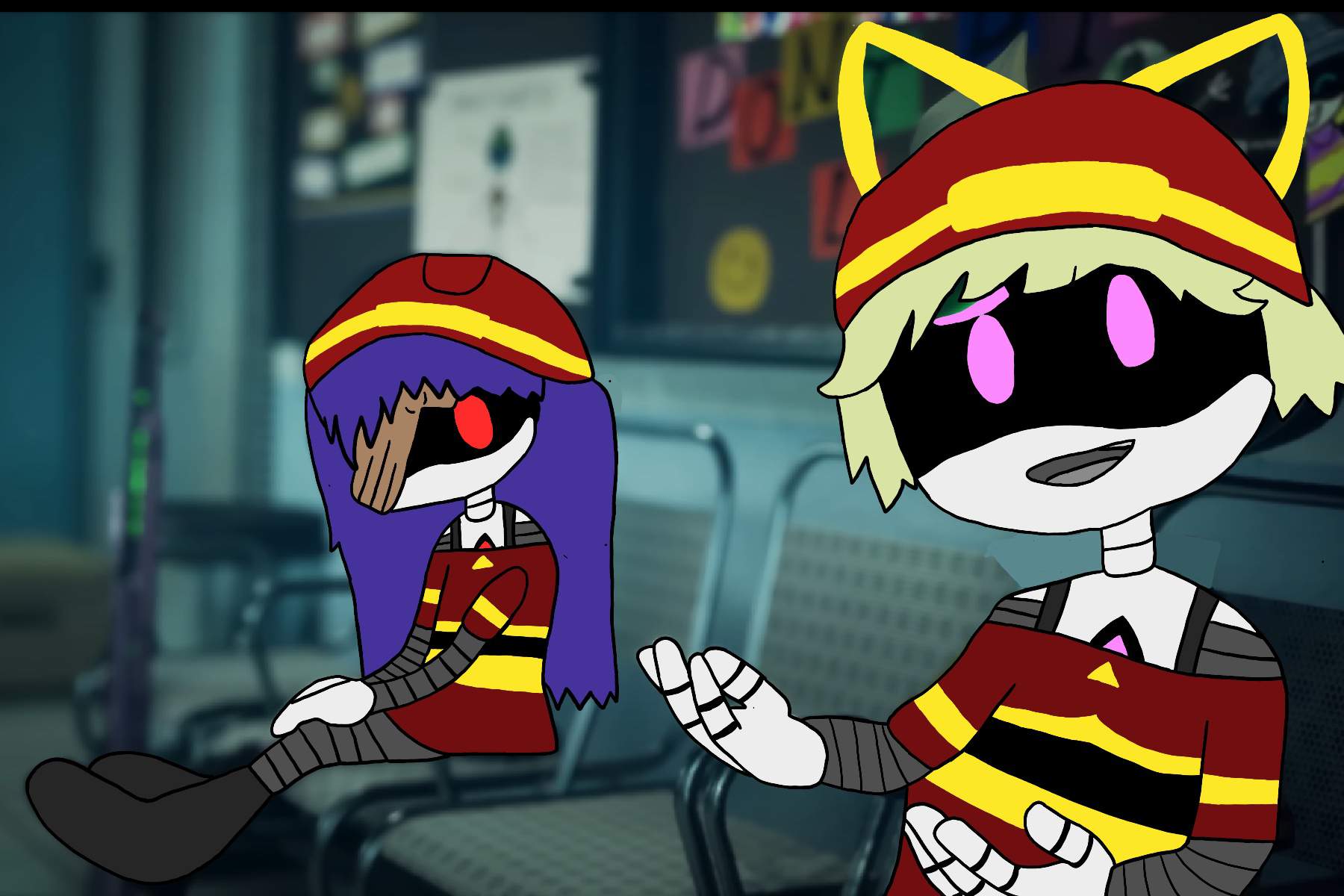 Screenshot edit Doll and Lizzy. Murder