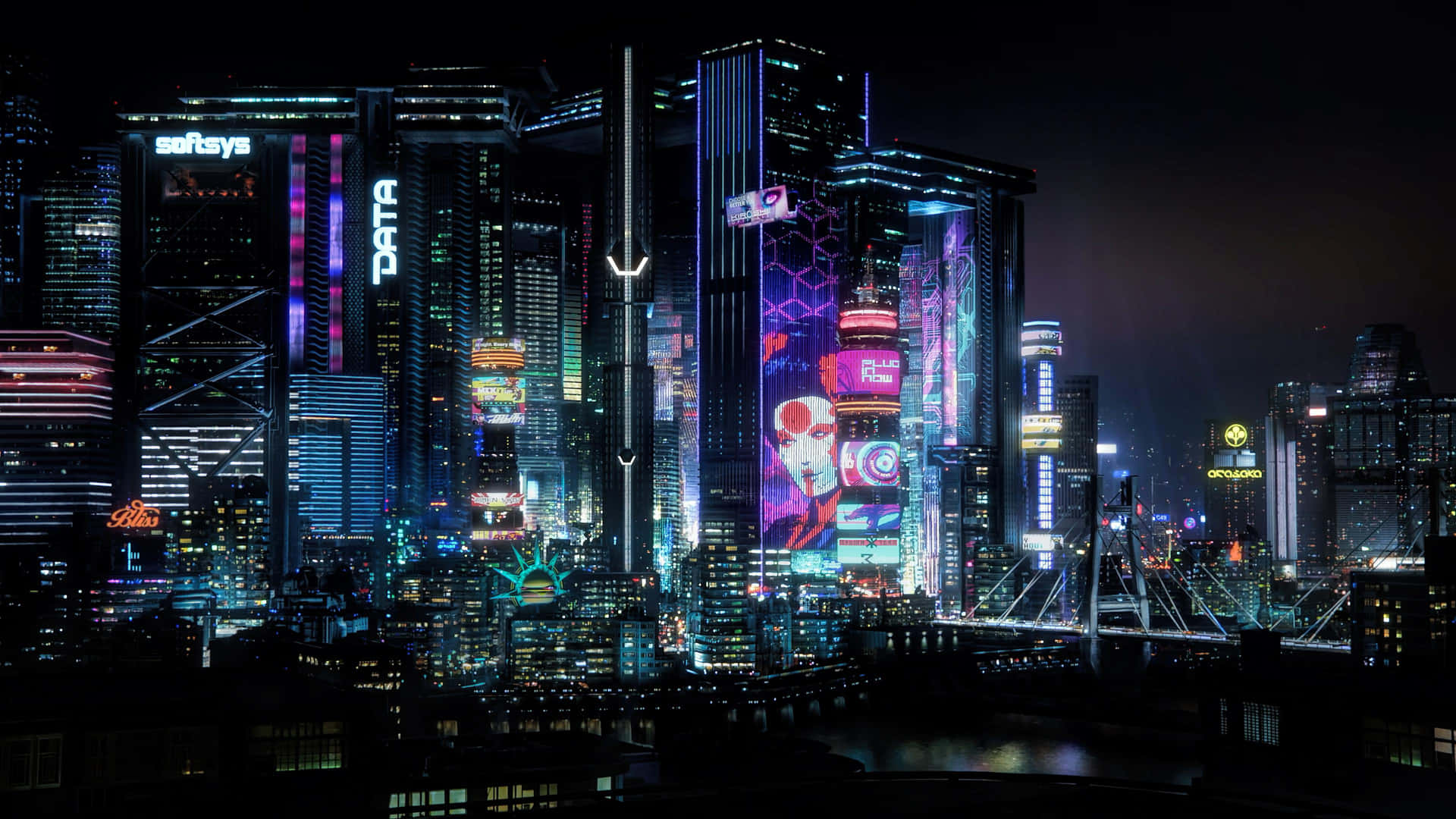 Cyberpunk Night City Wallpaper