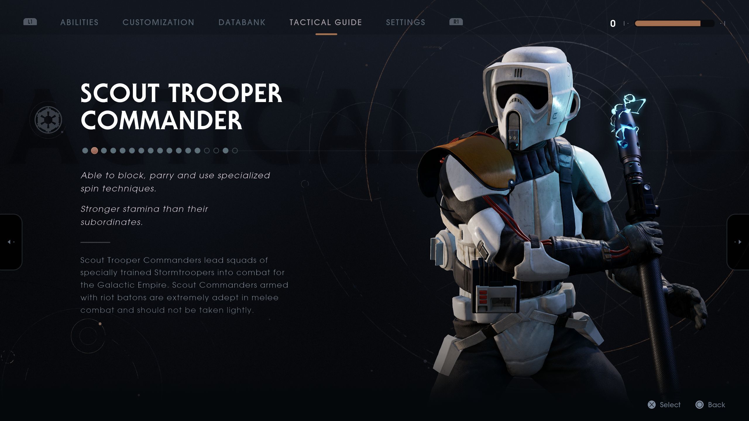 Scout Trooper Commander Wars