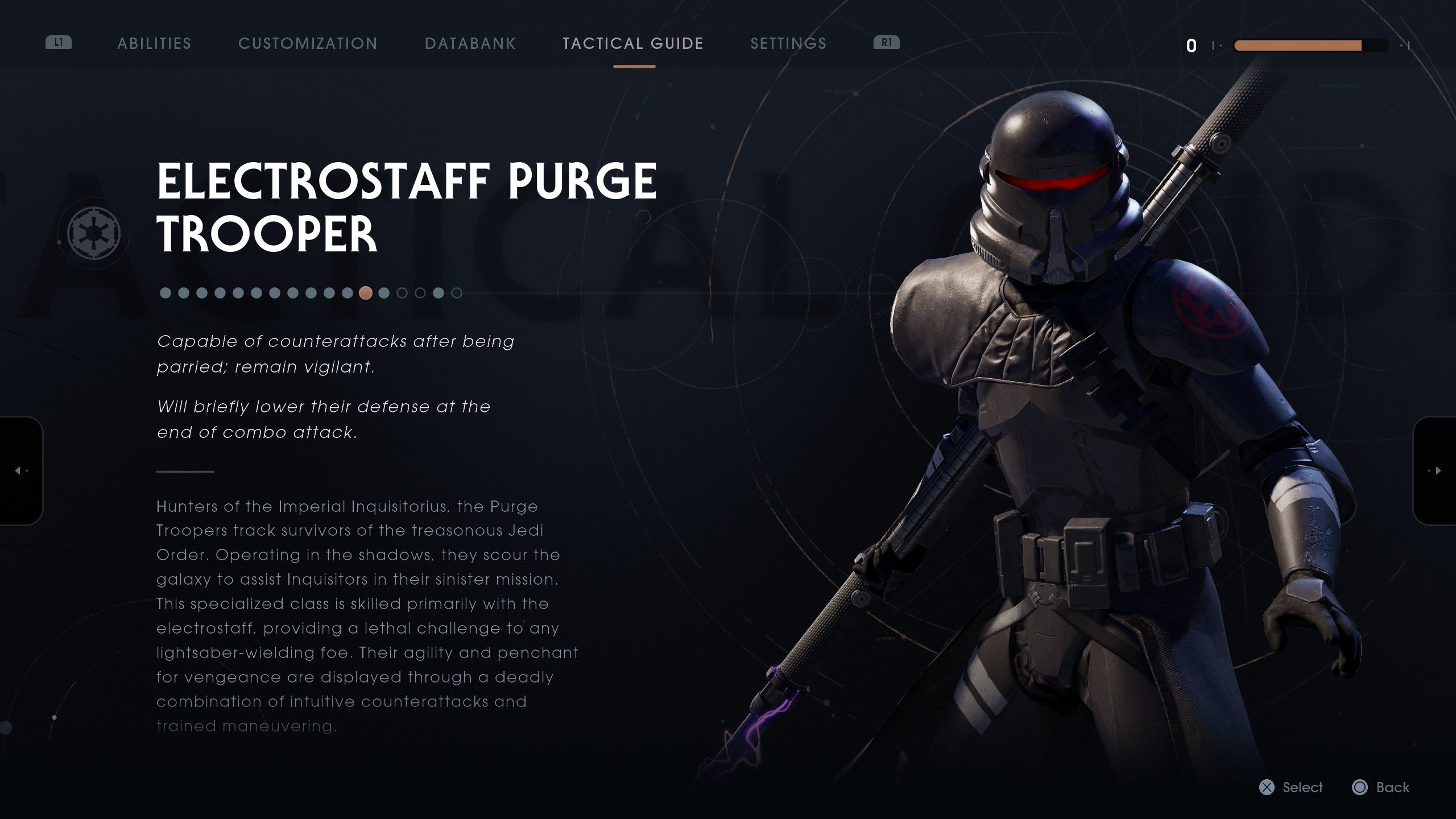 Electrostaff Purge Trooper Wars