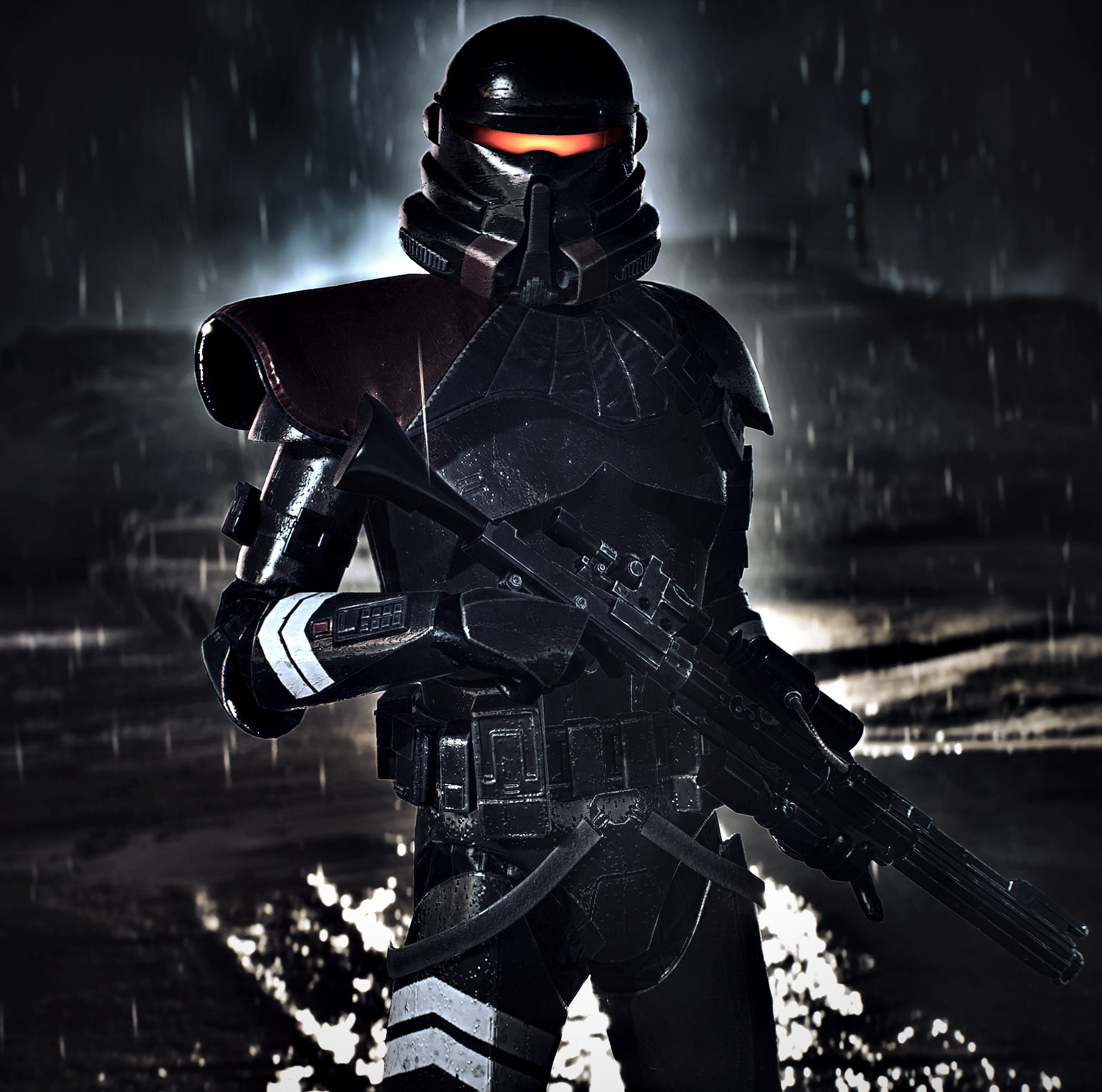Purge Trooper Portrait