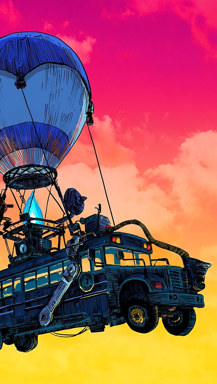 Fortnite Battle Bus 4k Ultra HD