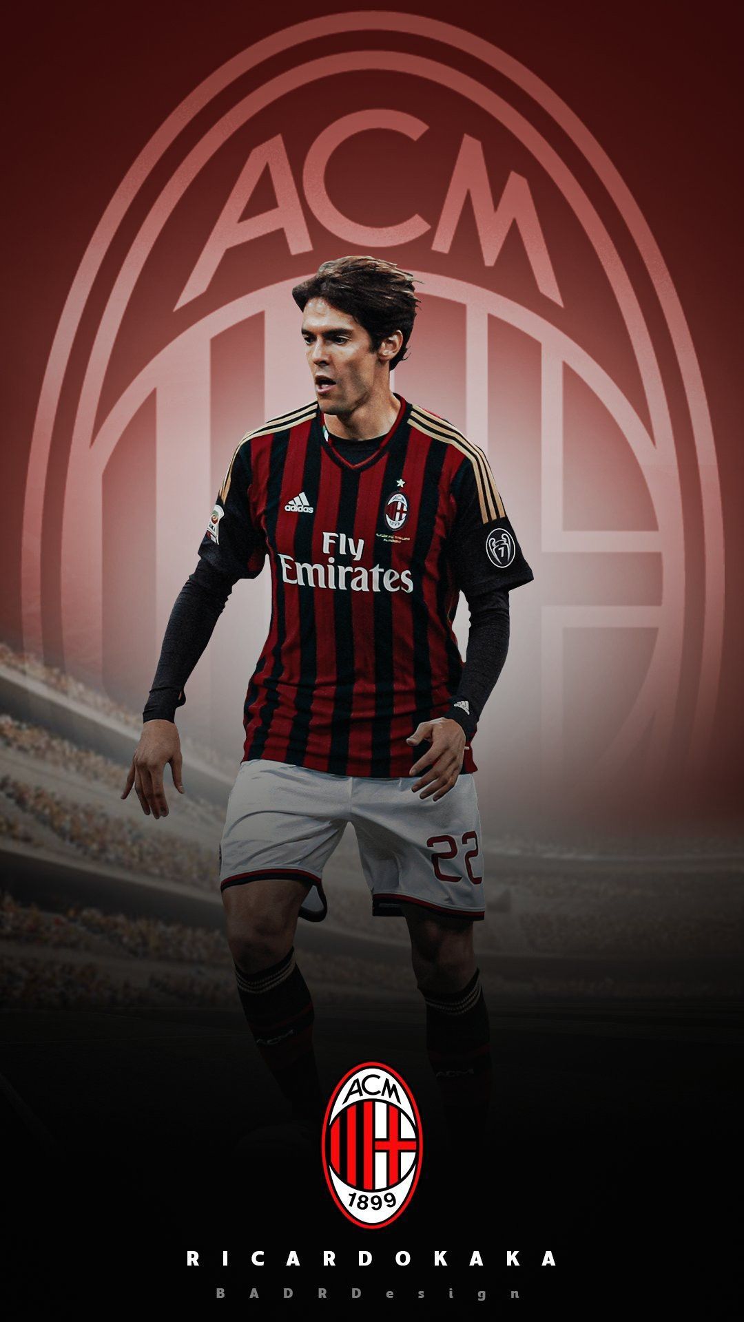 Ricardo Kaka. AC Milan Soccer